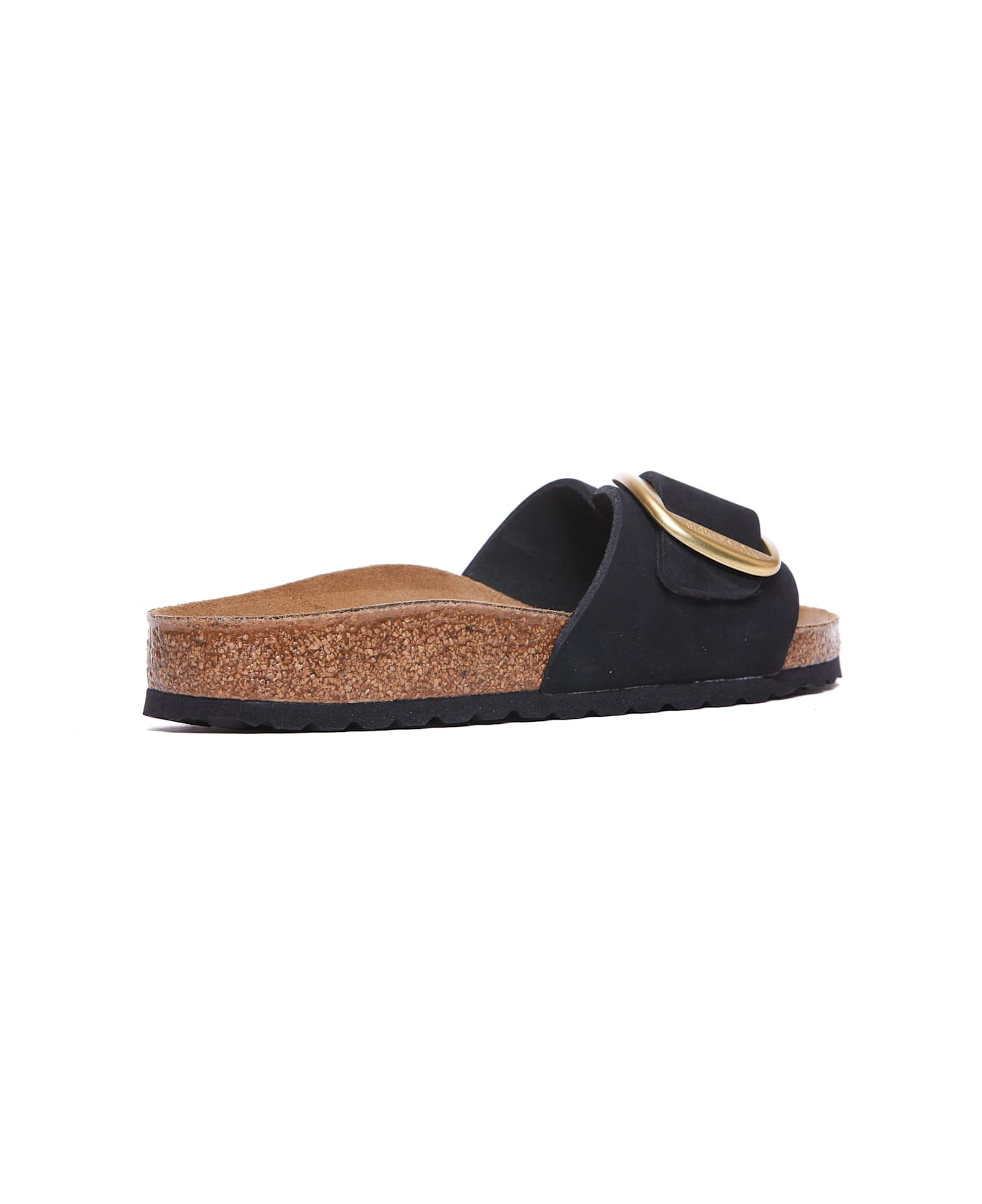 Birkenstock Madrid Big Buckle Sandals - Black