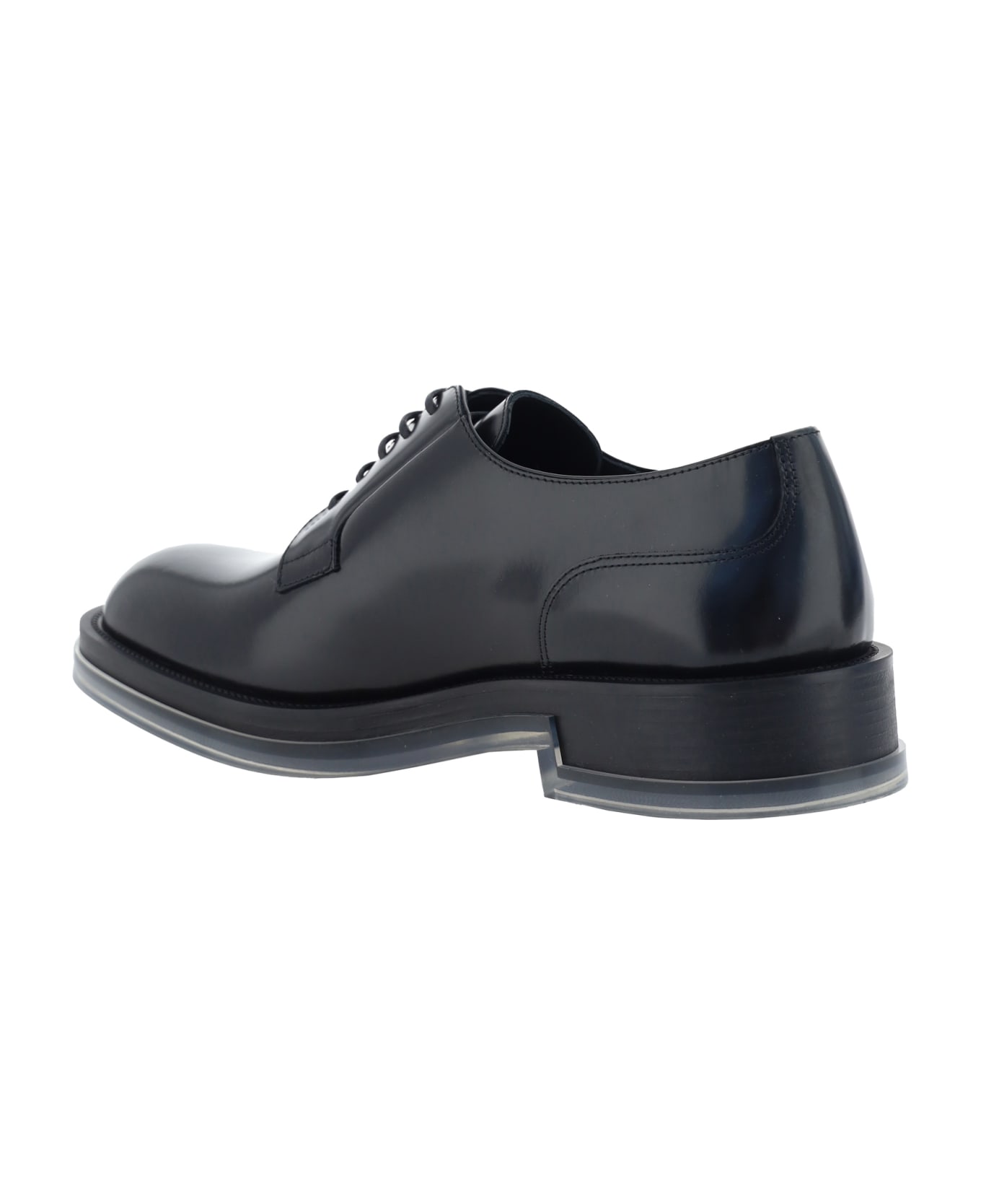 Alexander McQueen Lace-up Shoes - Black/transparent ローファー＆デッキシューズ