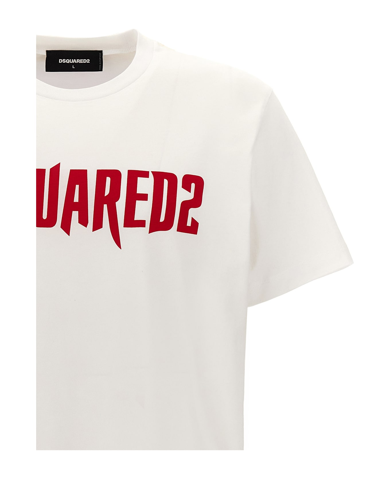 Dsquared2 Logo Print T-shirt - White