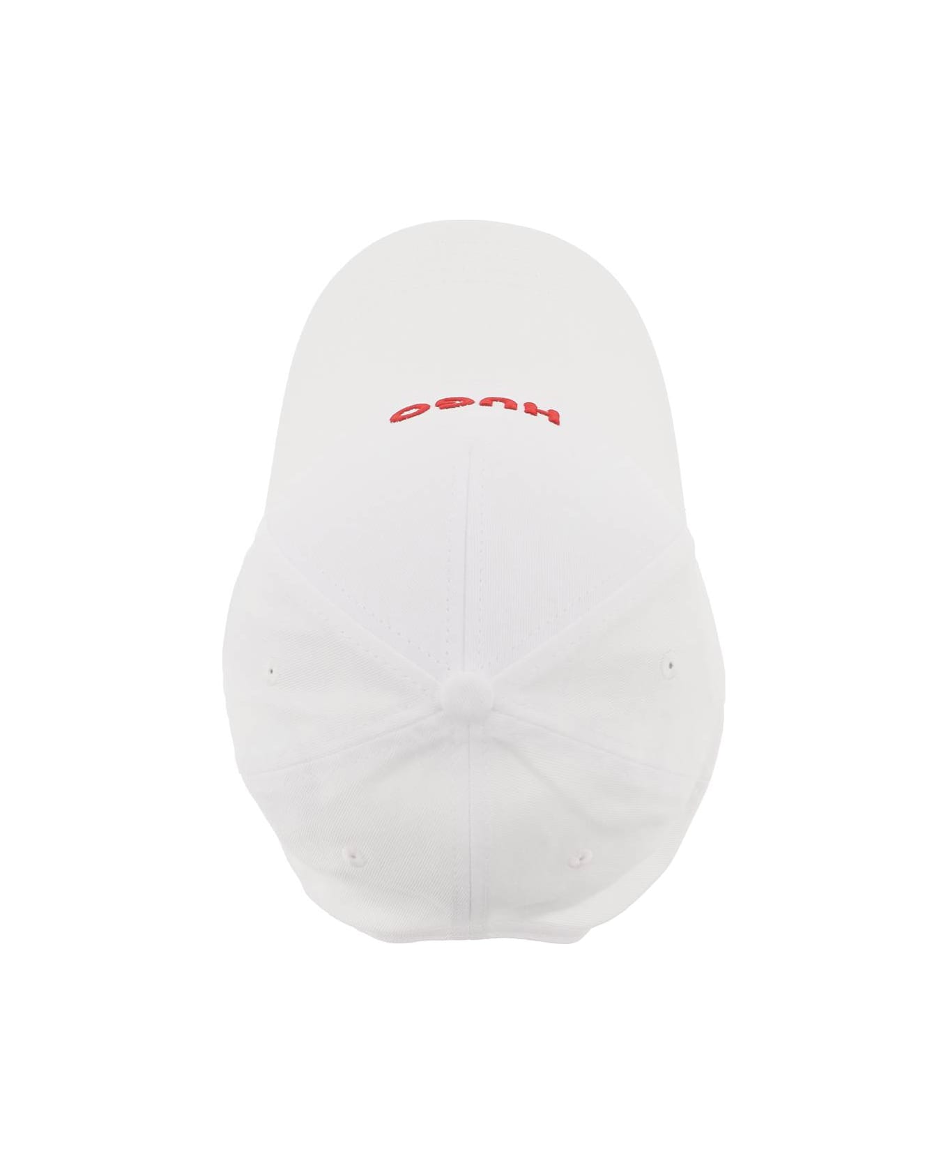 Hugo Boss 'jude Embroidered Logo Baseball Cap With - WHITE (White)