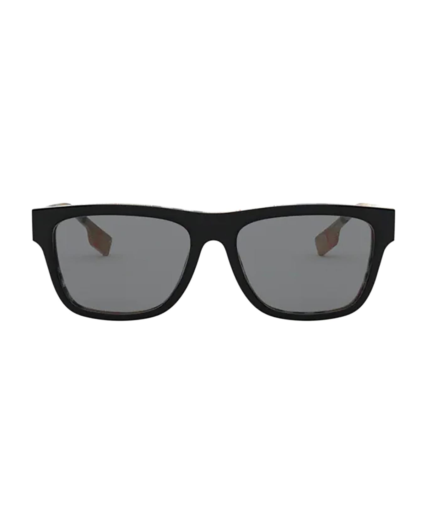 Burberry Eyewear Be4293 Top Black On Vintage Check Sunglasses - Top Black on Vintage Check