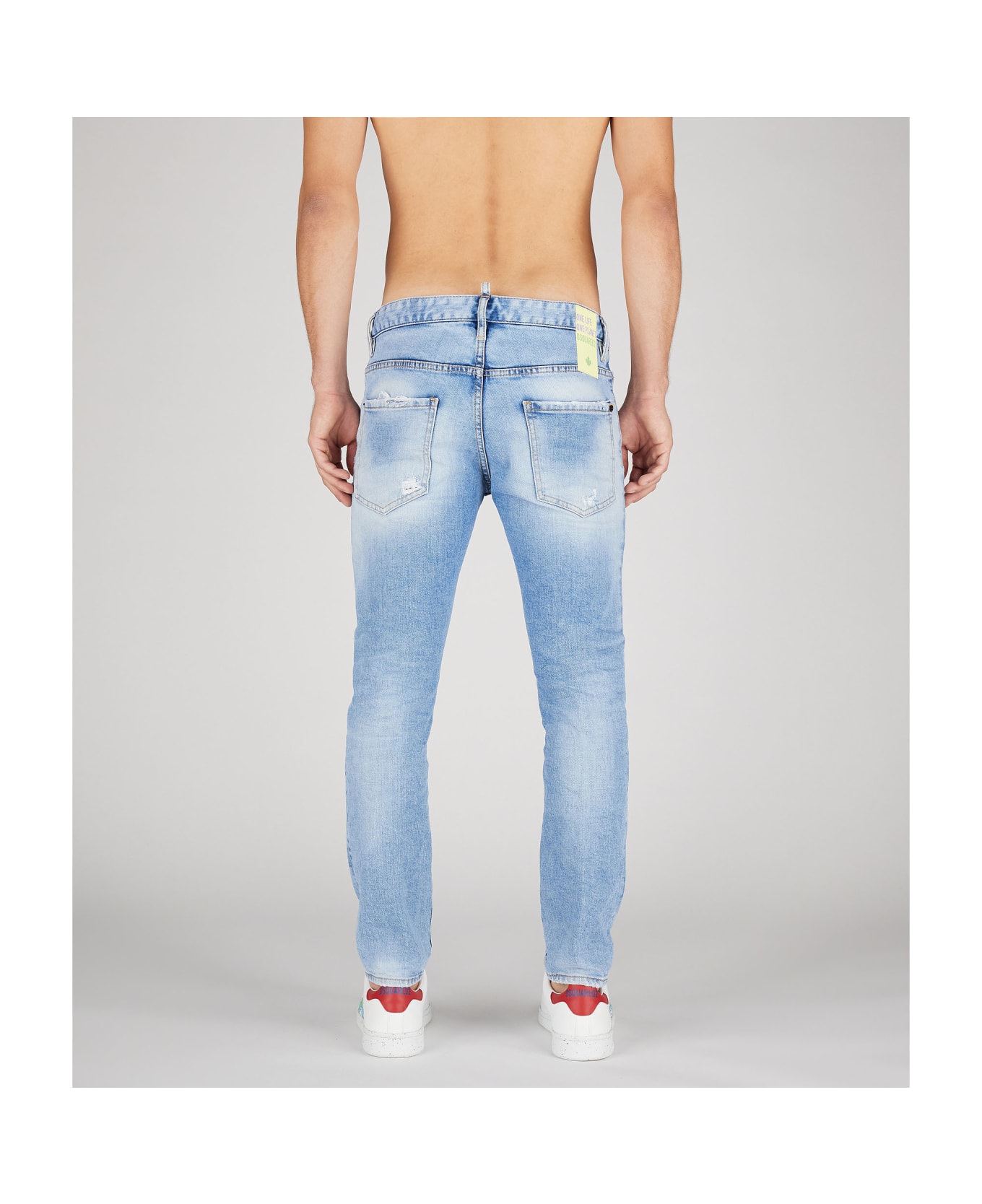 Dsquared2 Light Blue Five-pocket Jeans - Navy blue