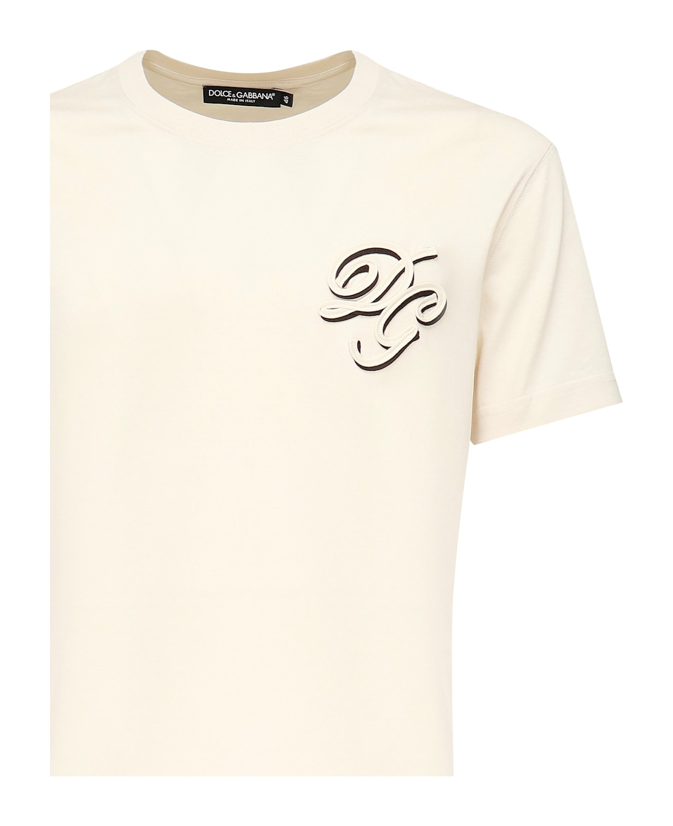 Dolce 
Gabbana Logo T-shirt - White