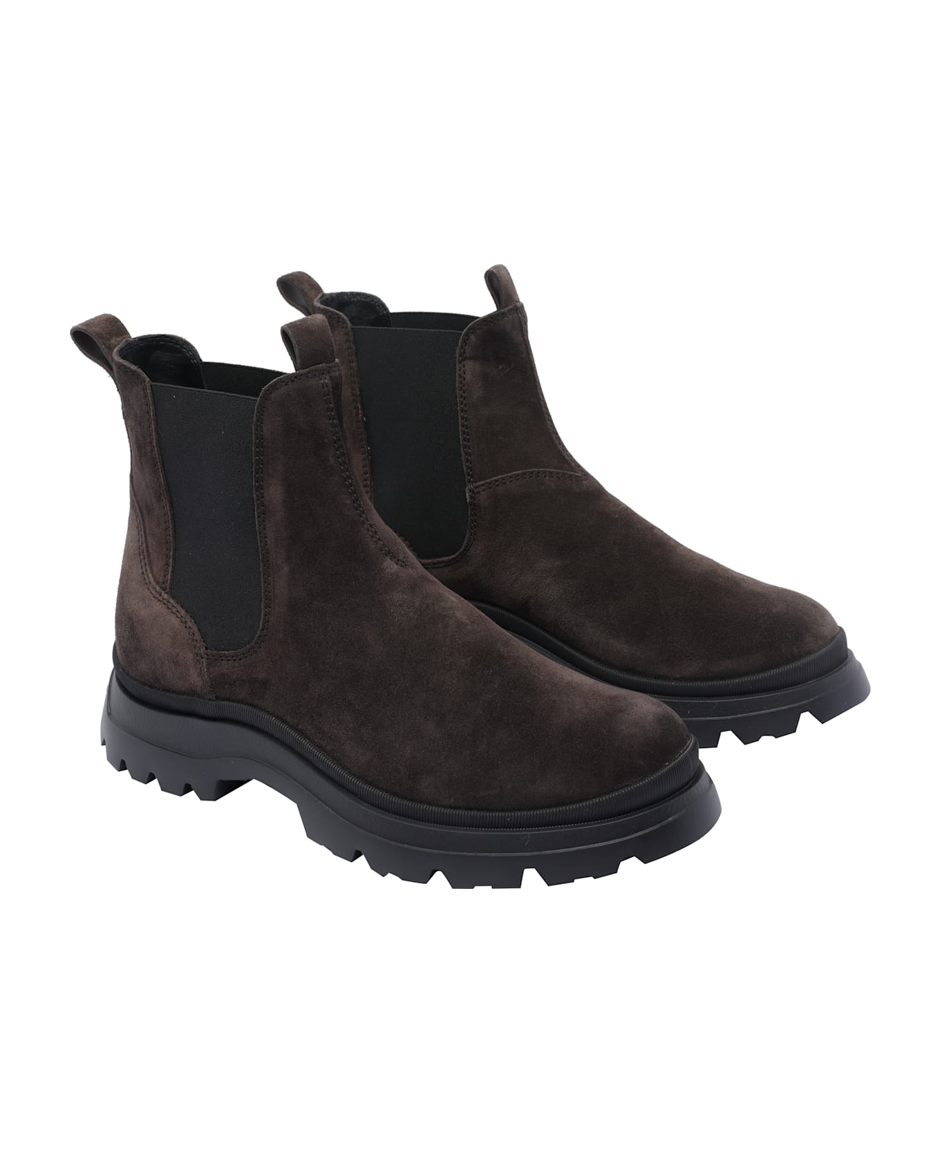 Hogan Chelsea Hogan H692 Booties - Brown
