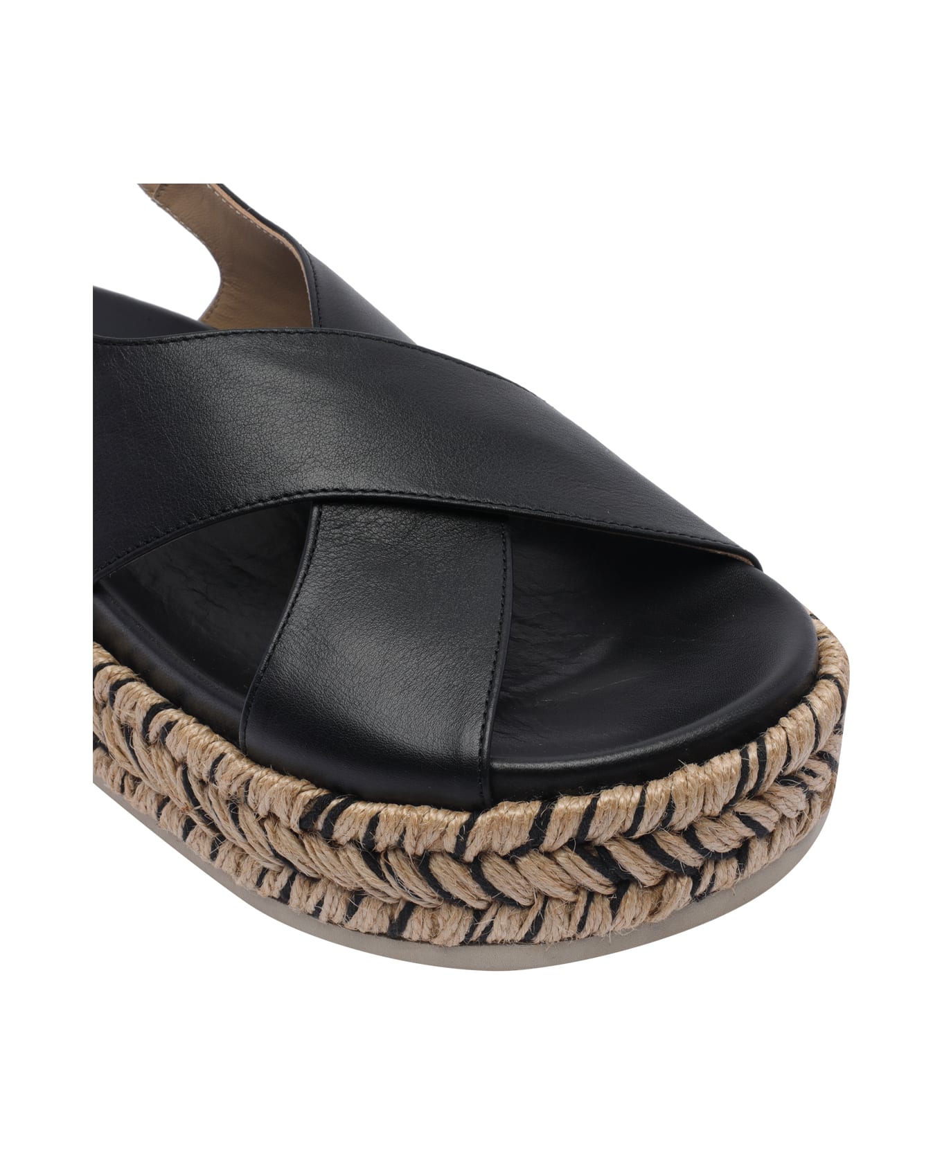 Paloma Barceló Francia Wedges - Black