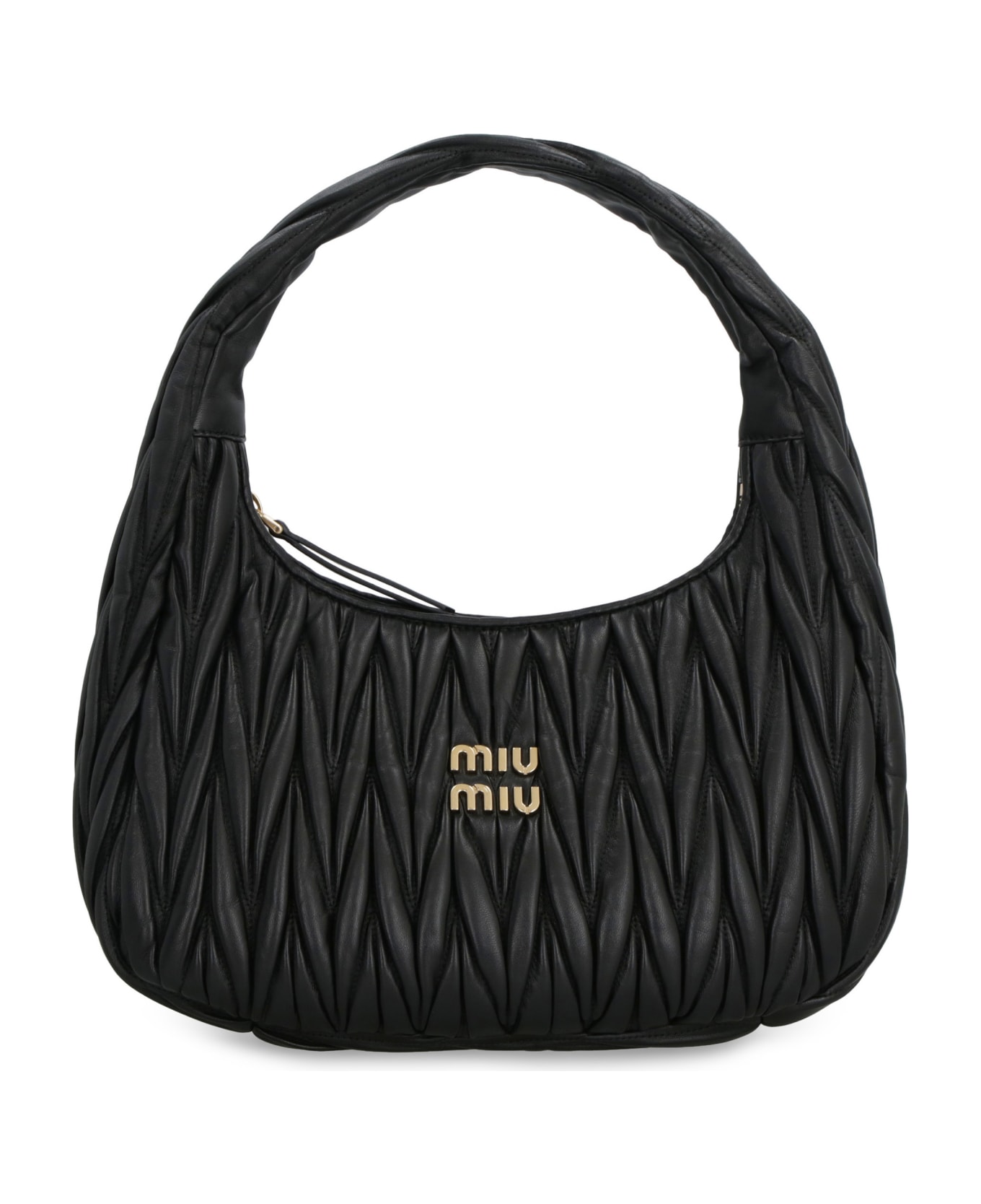 Miu Miu Miu Wander Hobo Bag - Black