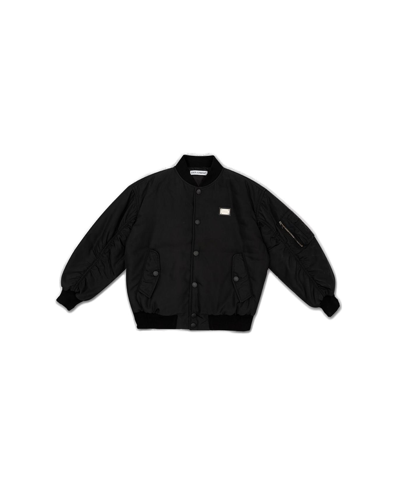 Dolce & Gabbana Buttoned Padded Bomber Jacket コート＆ジャケット