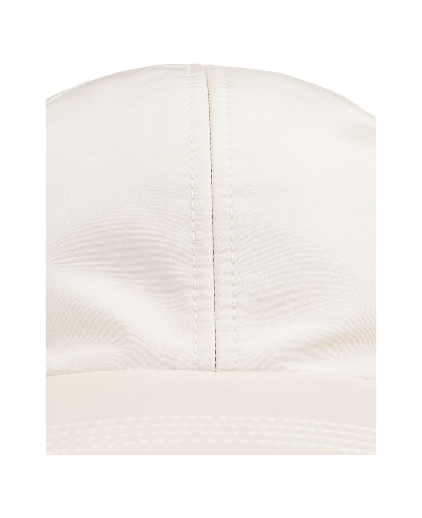 Dolce 
Gabbana Logo Plaque Baseball Cap - Beige