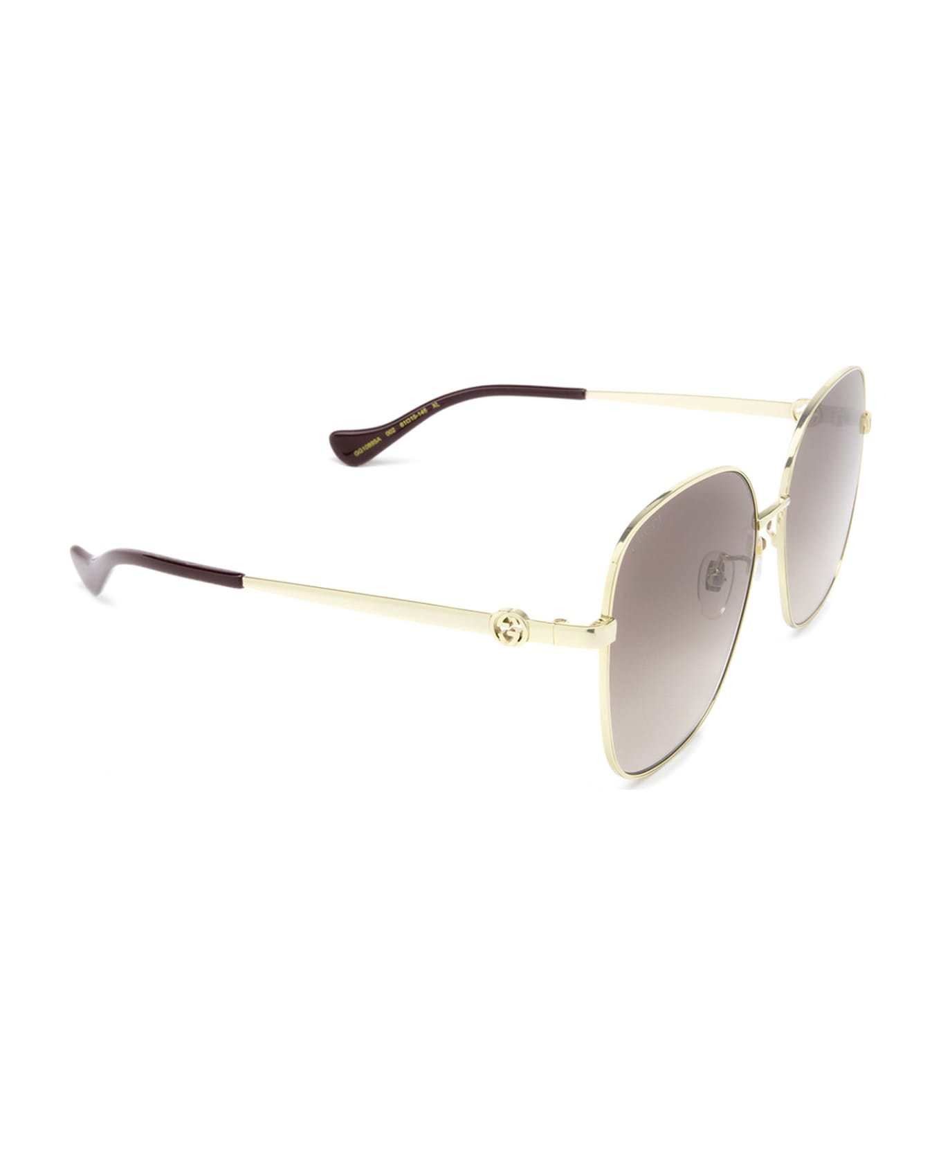 Gucci Eyewear Gg1089sa Gold Sunglasses - Gold