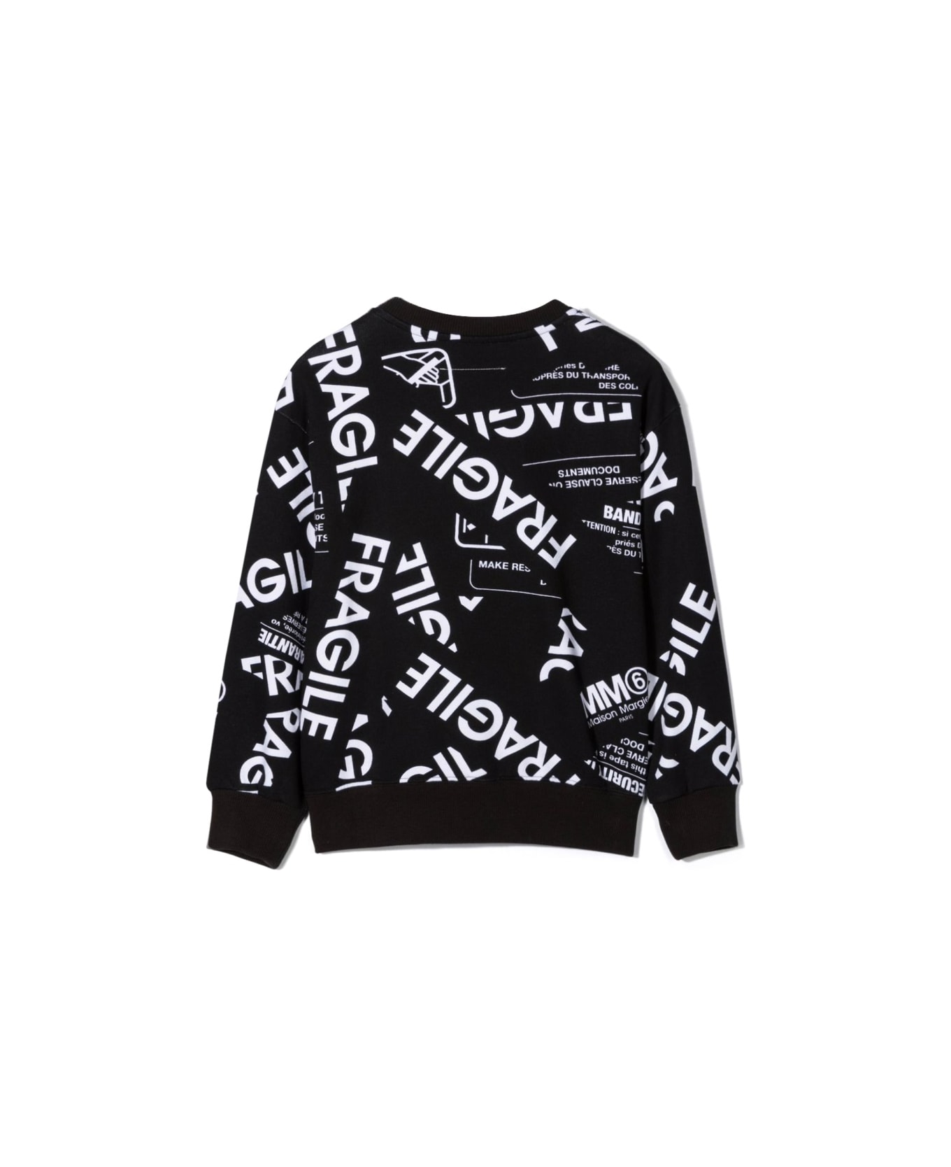 MM6 Maison Margiela Felpa - BLACK