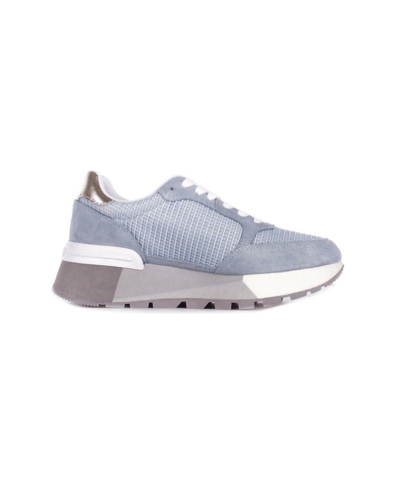 Liu-Jo Mesh Platform Sneakers - Portofino Light Gold