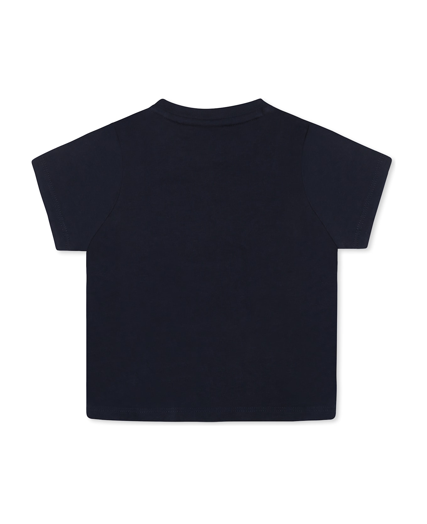 Hugo Boss Blue T-shirt For Baby Boy With Logo - Blue