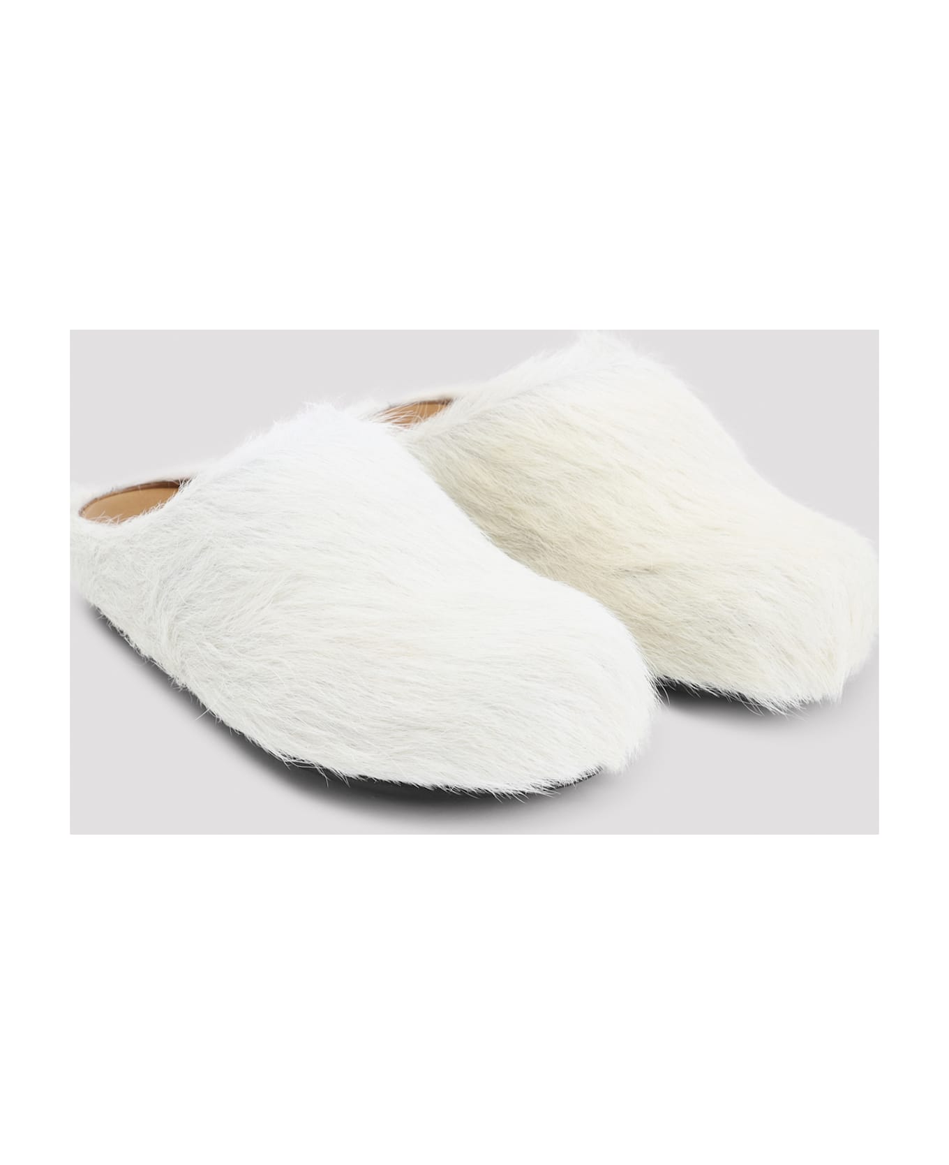 Marni Fussbett Sabot - Natural White