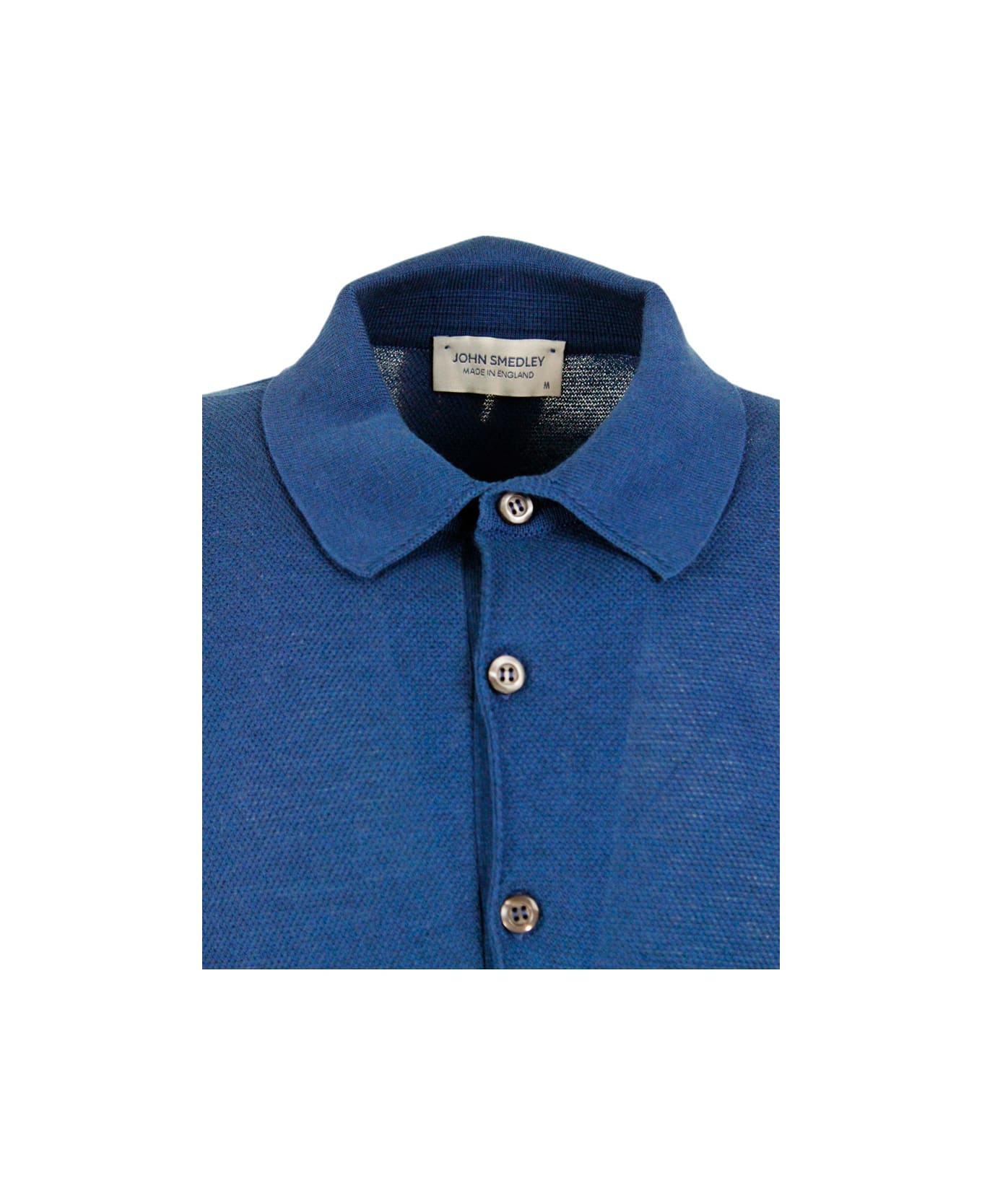 新品 JOHN SMEDLEY COTTON PIQUE POLO SHIRT John Smedley Sea Island Cotton Piqué Roth Polo Shirt