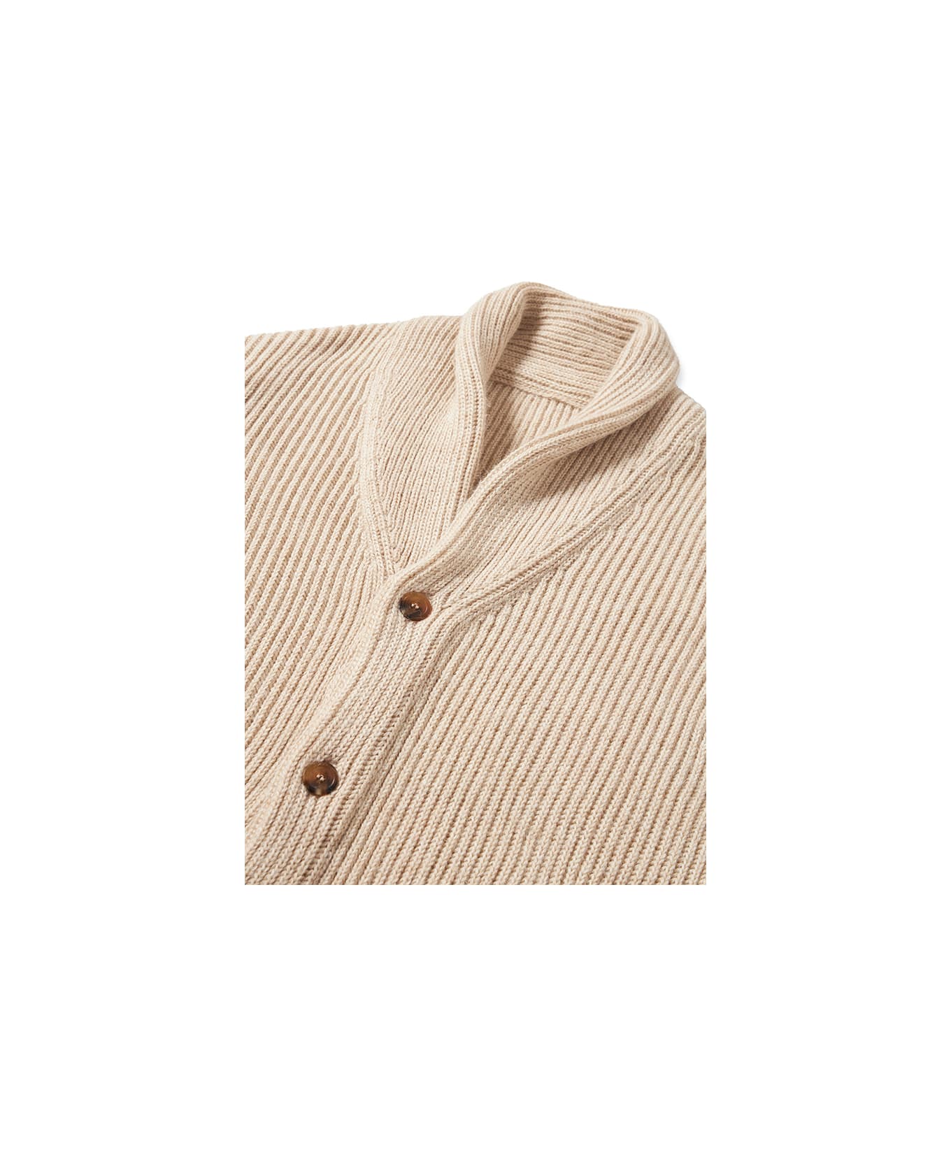 Fortela Shawl Neck Cardigan - Cam