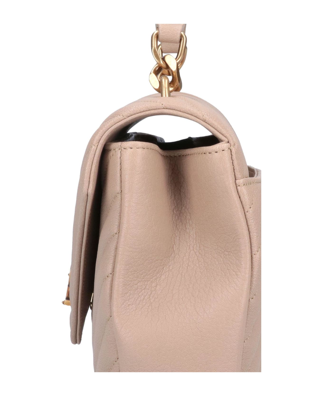 Saint Laurent Coll Medium Bag - Beige