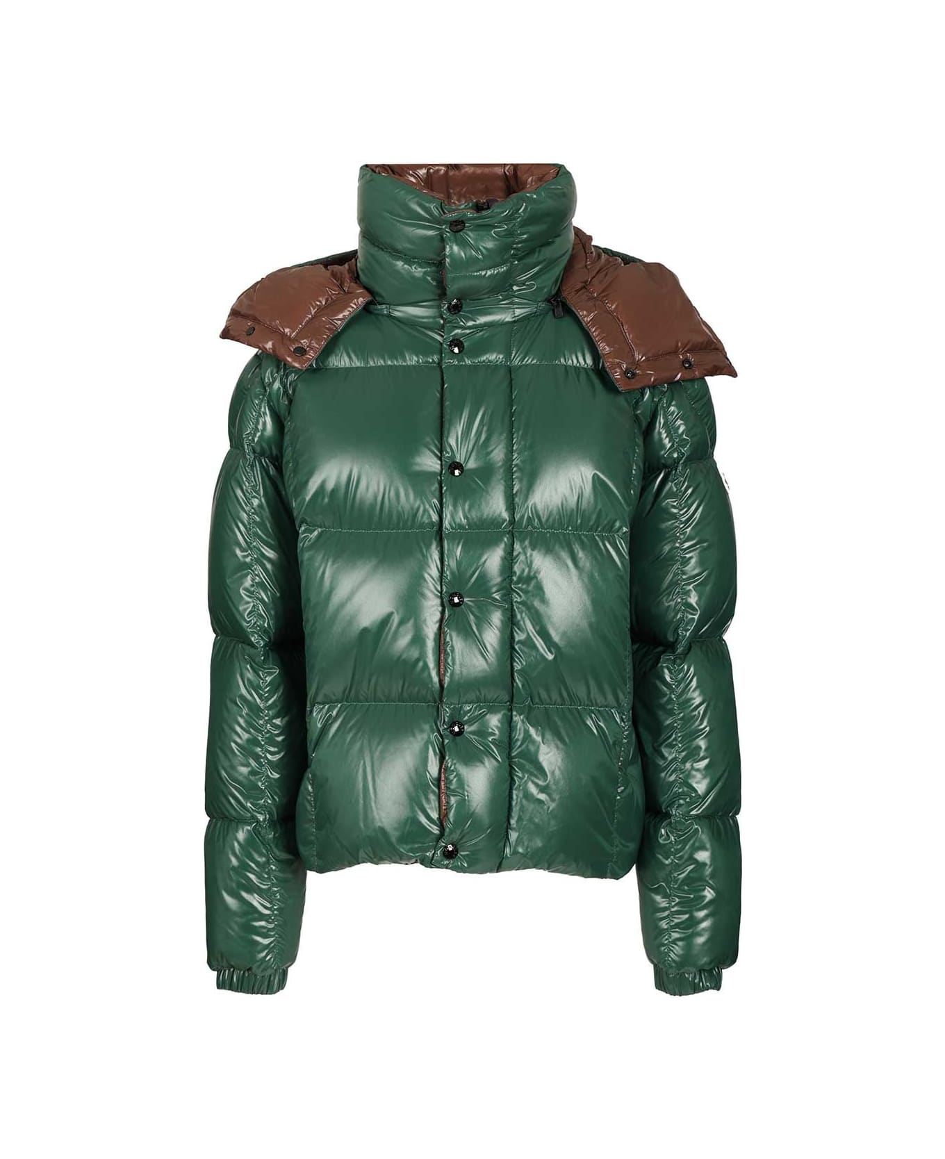 Moncler Parana Short Down Jacket - GREEN