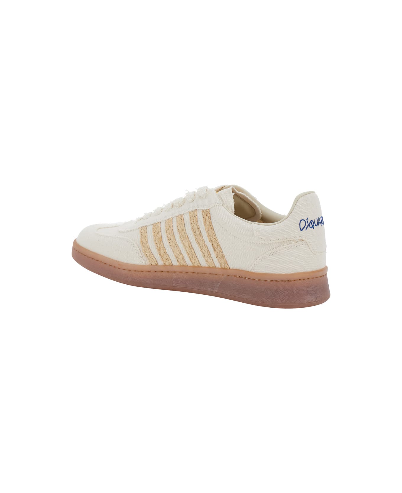 Dsquared2 Lace-up Casual Sneakers - Beige