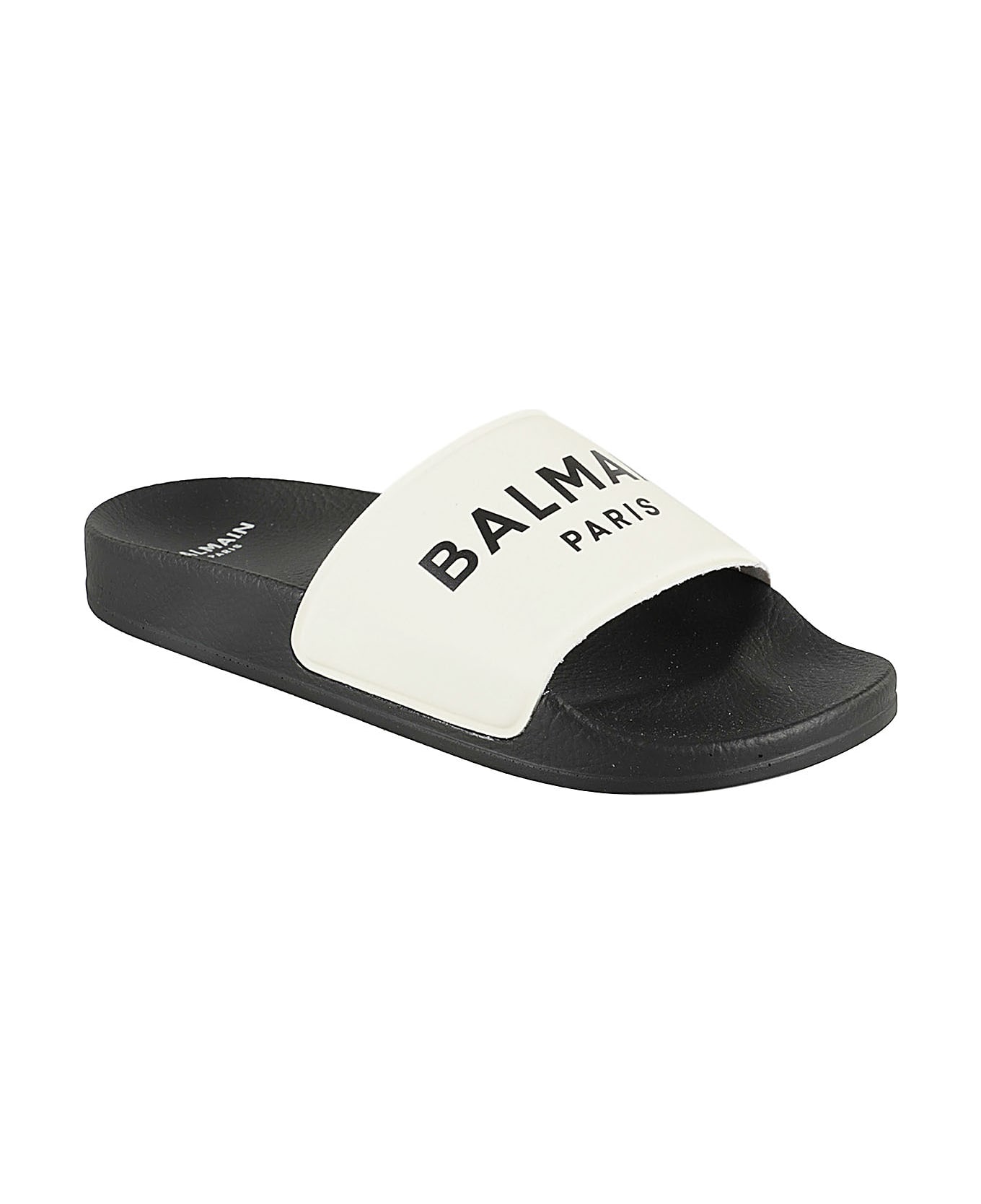Balmain Sliders - This piece can be paired with our luna jeans and sneakers to complete the look