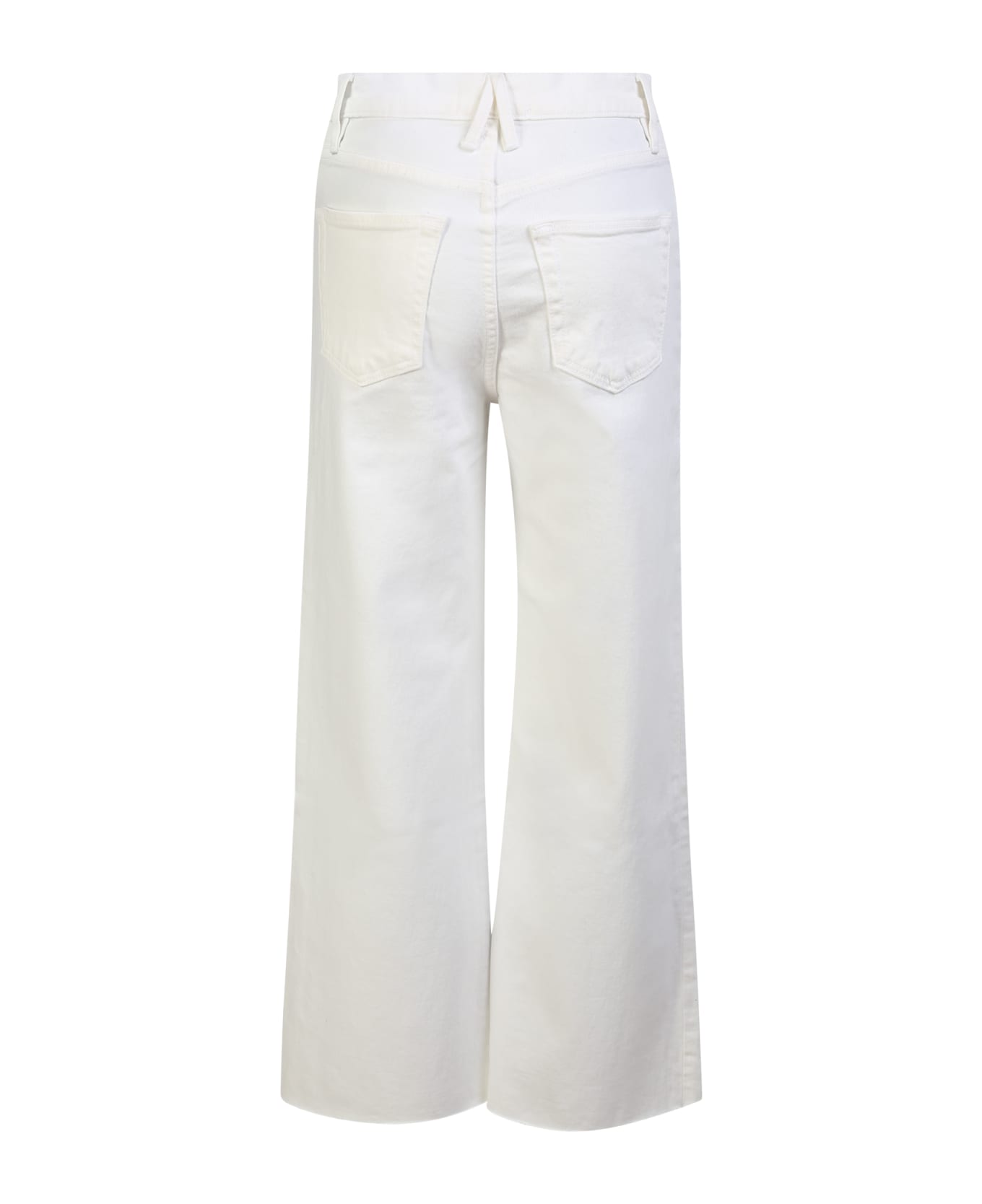 SLVRLAKE Grace Cotton Jeans - White ボトムス