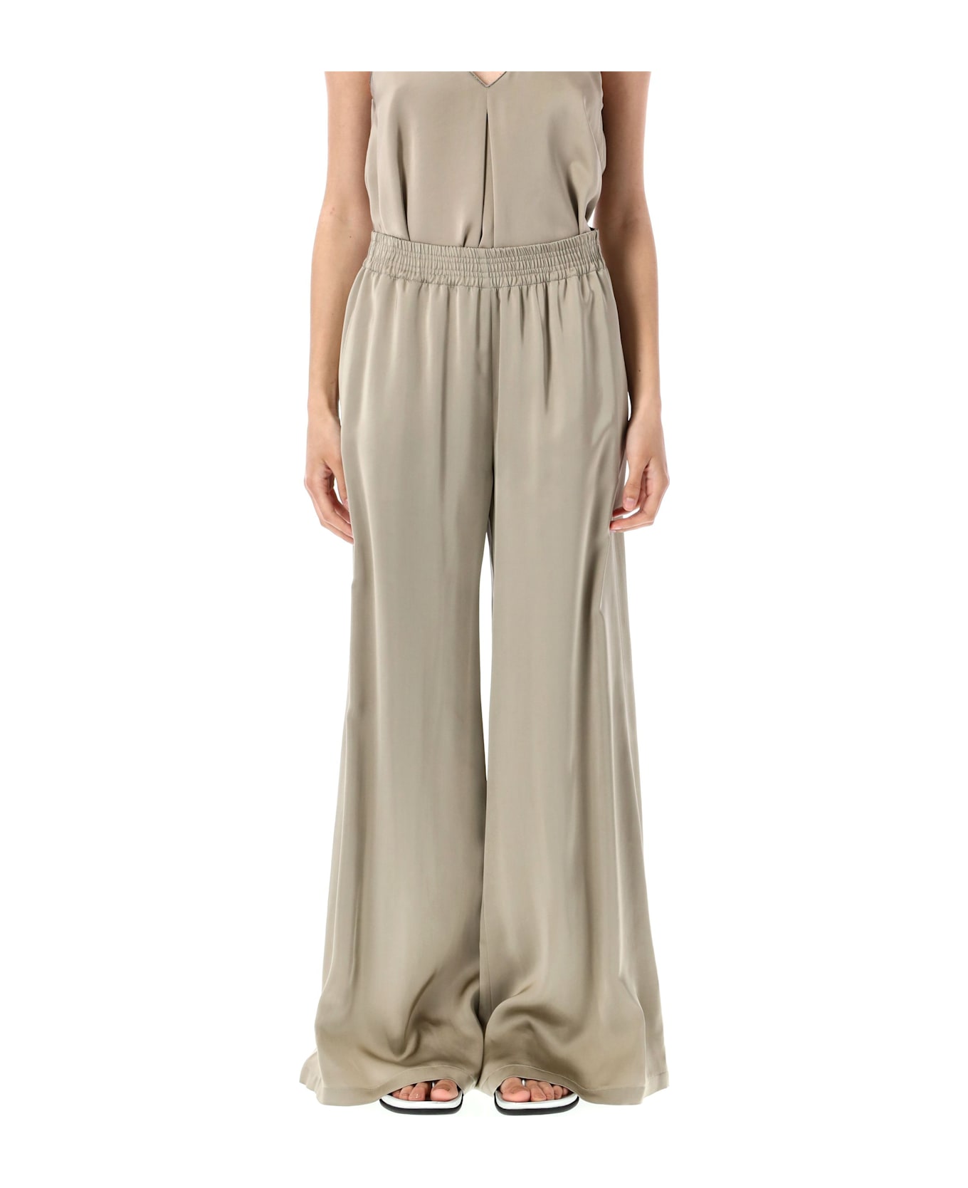 Fabiana Filippi Amelia Viscose Trousers - CLAY