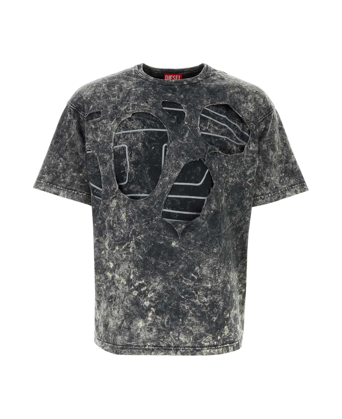Diesel Slate Cotton T-boxt T-shirt - 9XXA シャツ