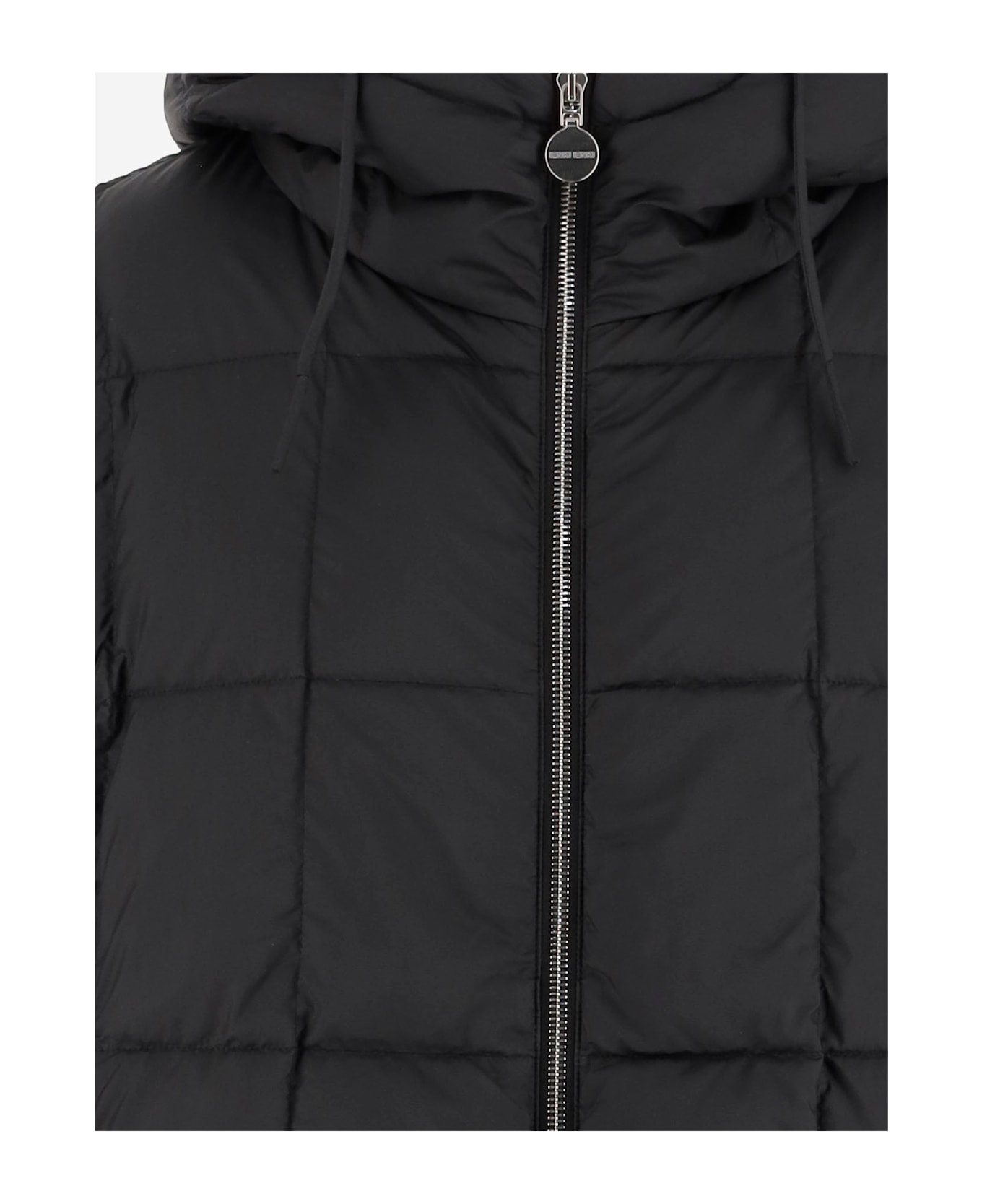 IENKI IENKI Cozy Bow Vest Made Of Nylon - Black