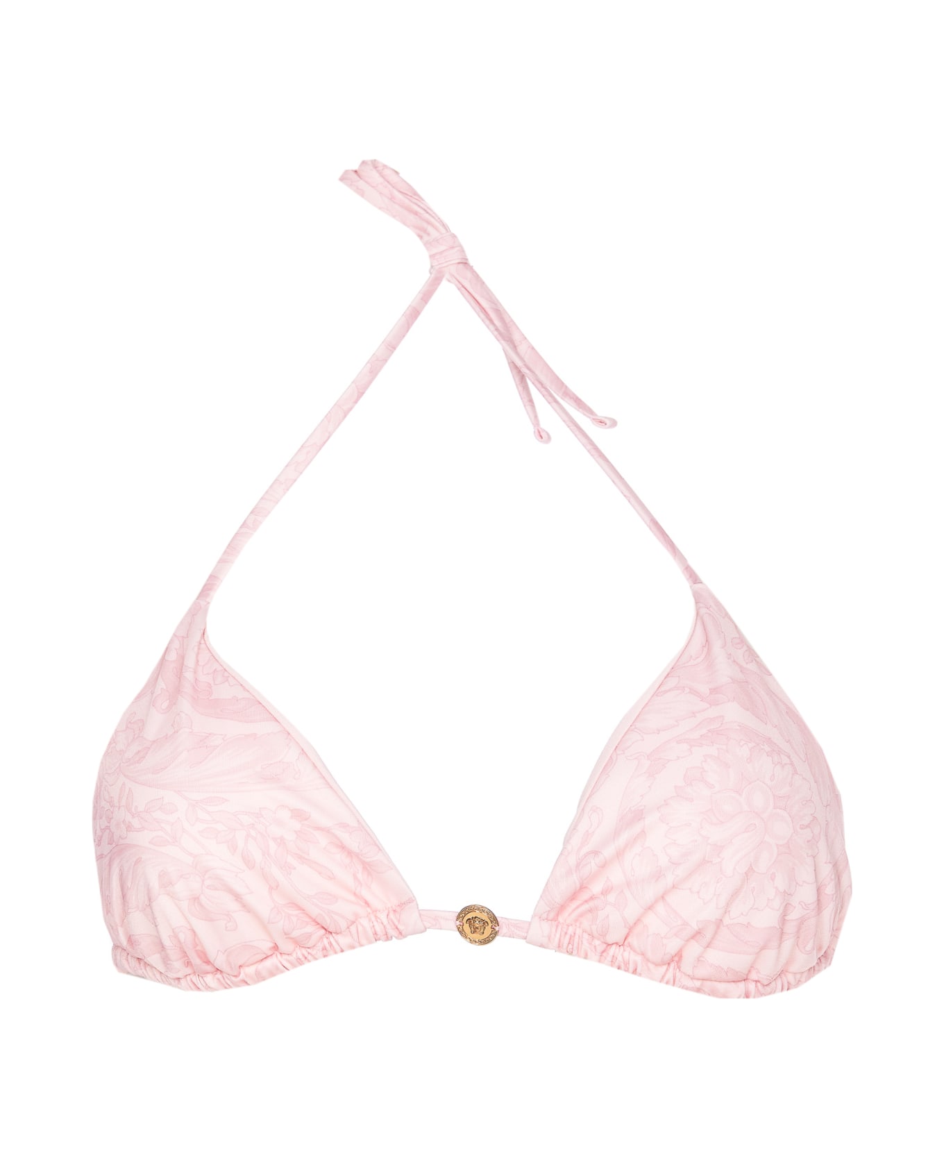Versace Barocco Print Swim Bikini - Pink