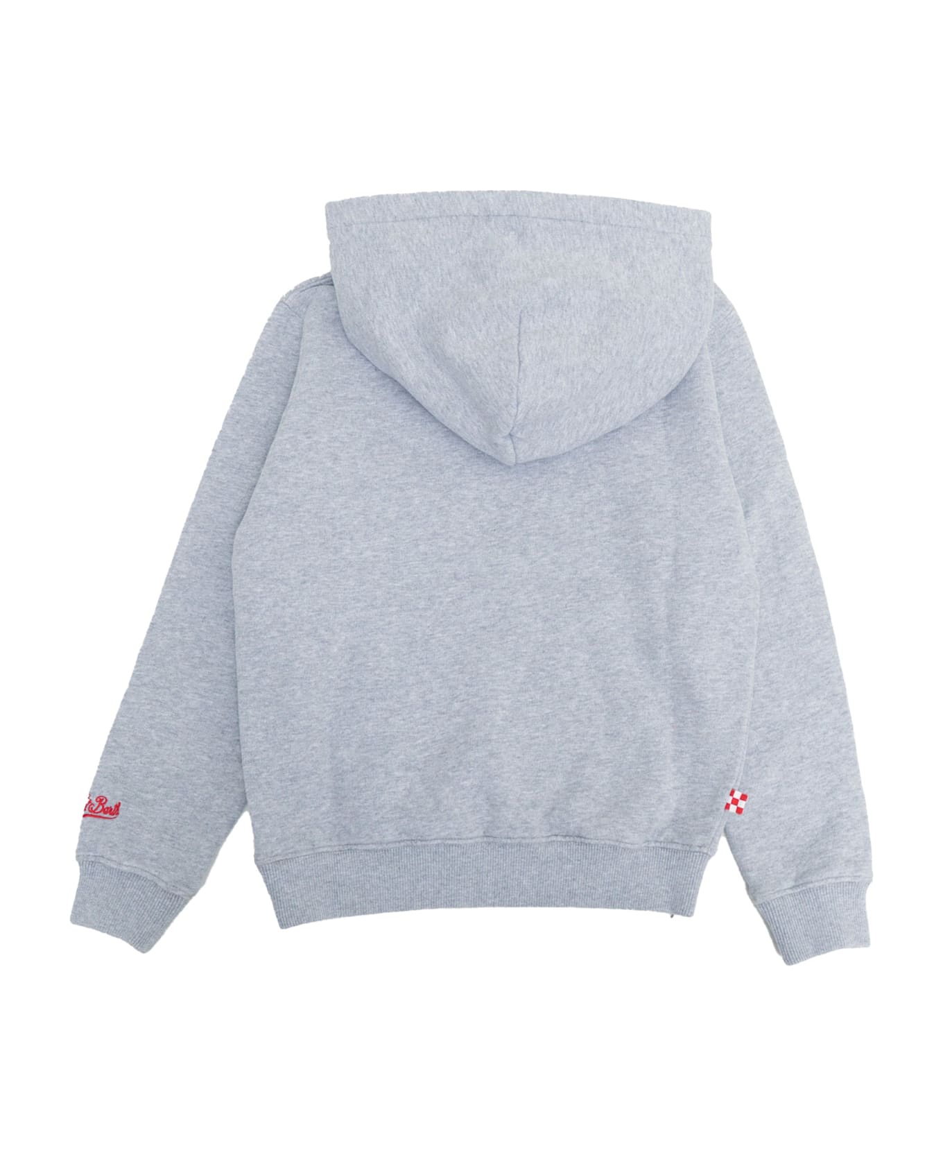 MC2 Saint Barth Boy Hooded Fleece Sweater - MULTICOLOR