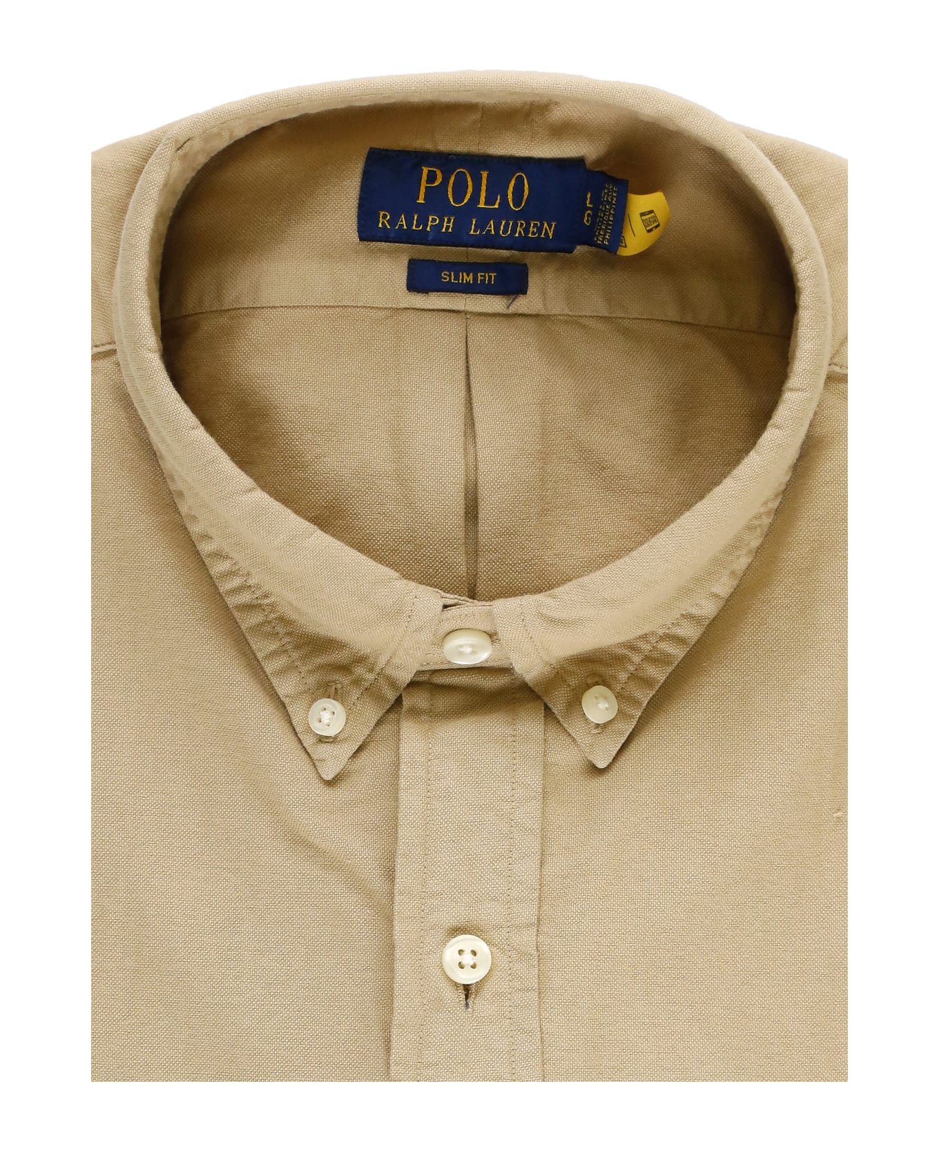 Ralph Lauren Beige Oxford Shirt - Beige