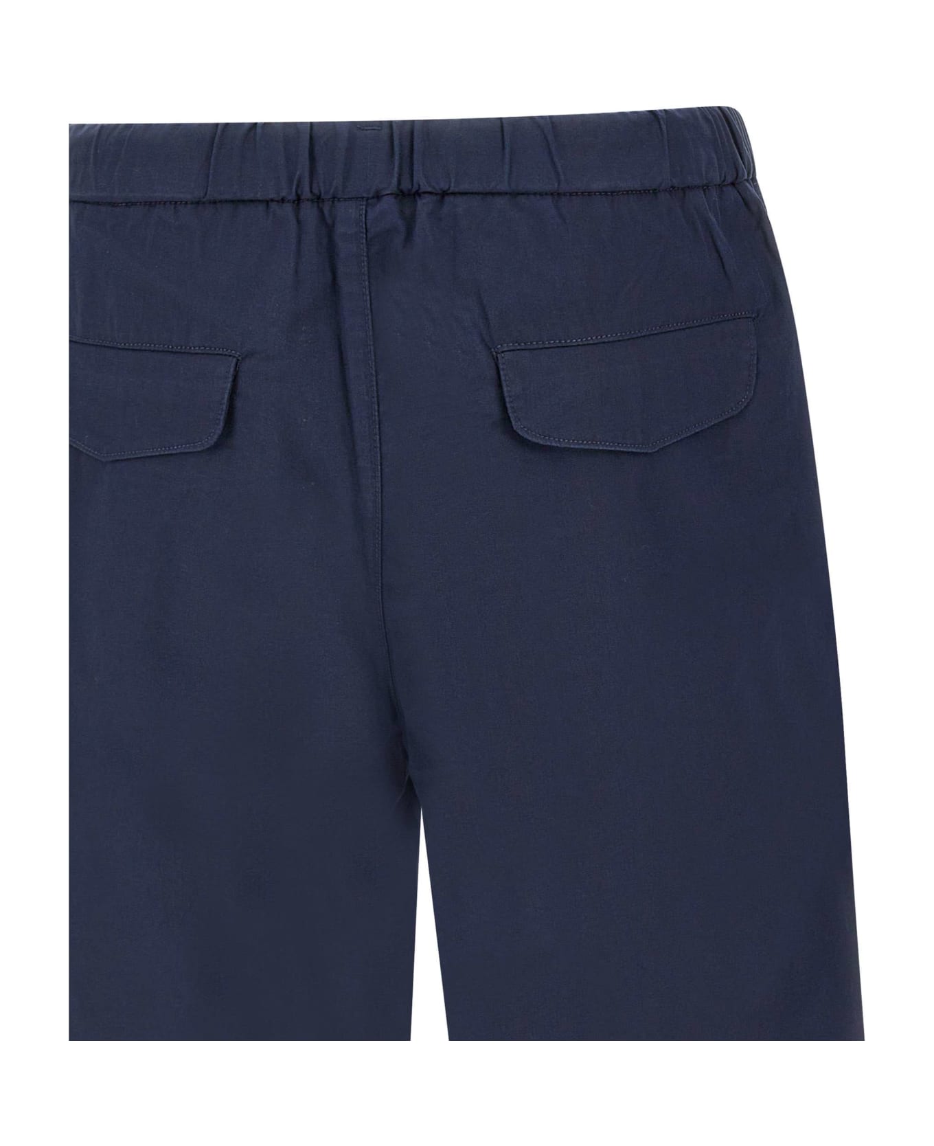 Sun 68 Shorts In Cotton - NAVY