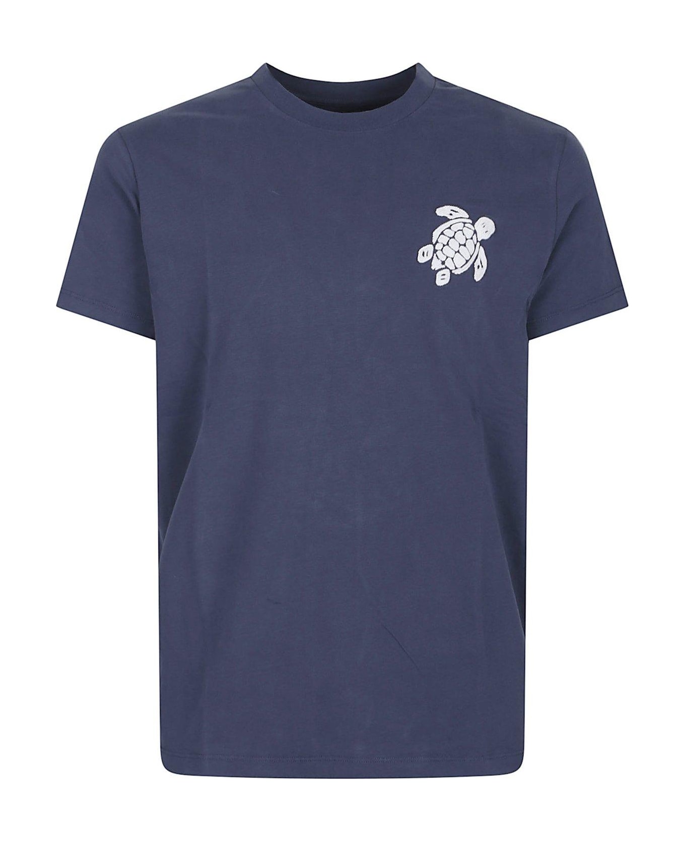 Vilebrequin Turtle Logo T-shirt - Blu