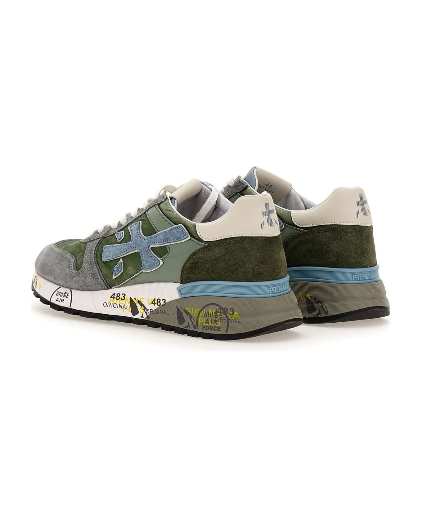 Premiata "mick 6617" Sneakers - Green/grey