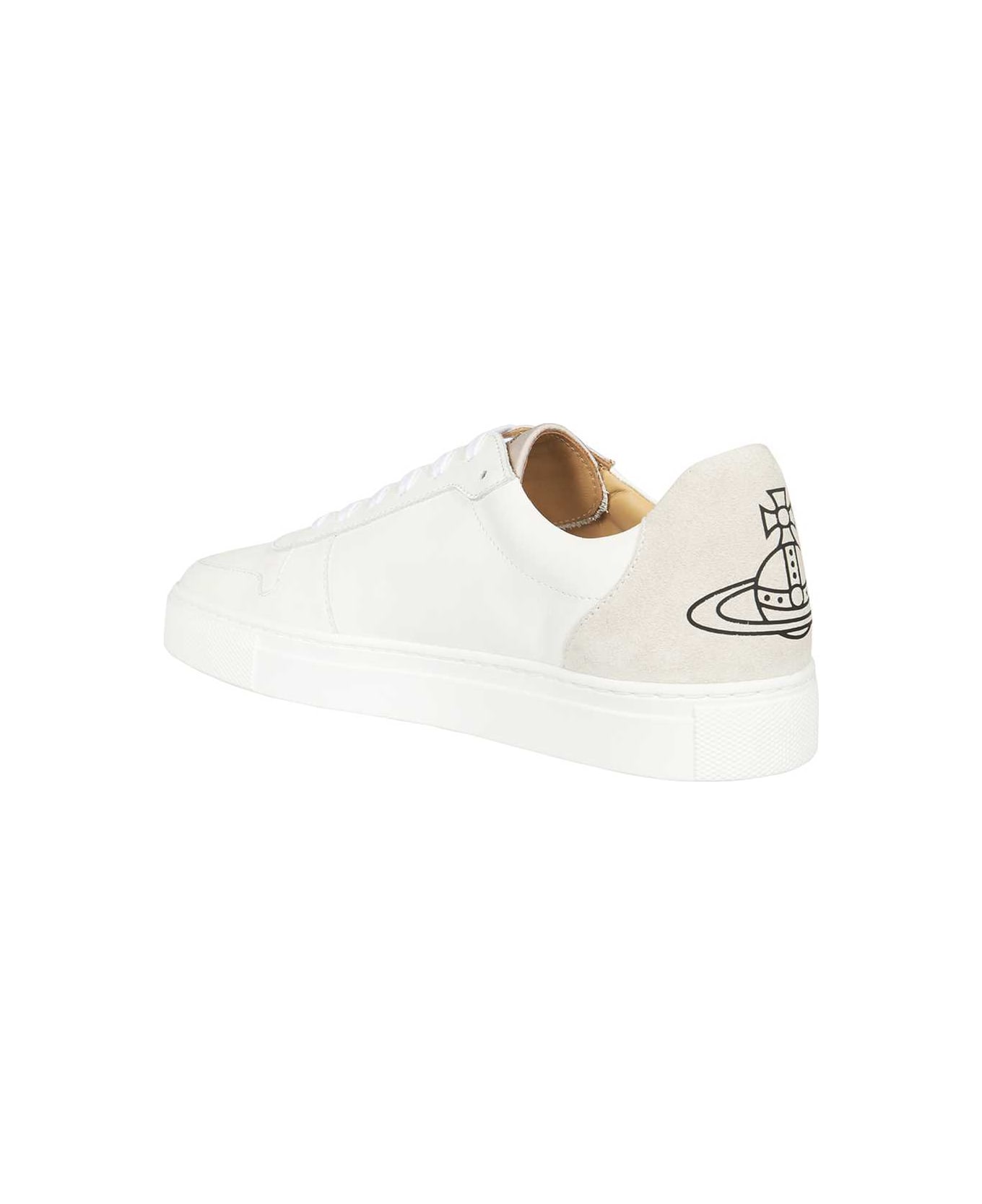 Vivienne Westwood Leather Sneakers - White