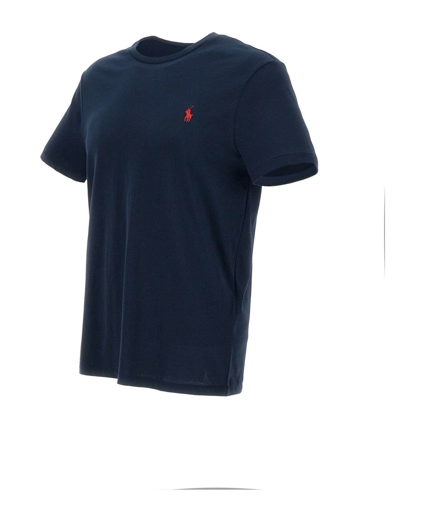 Polo Ralph Lauren Cotton T-shirt - BLUE シャツ
