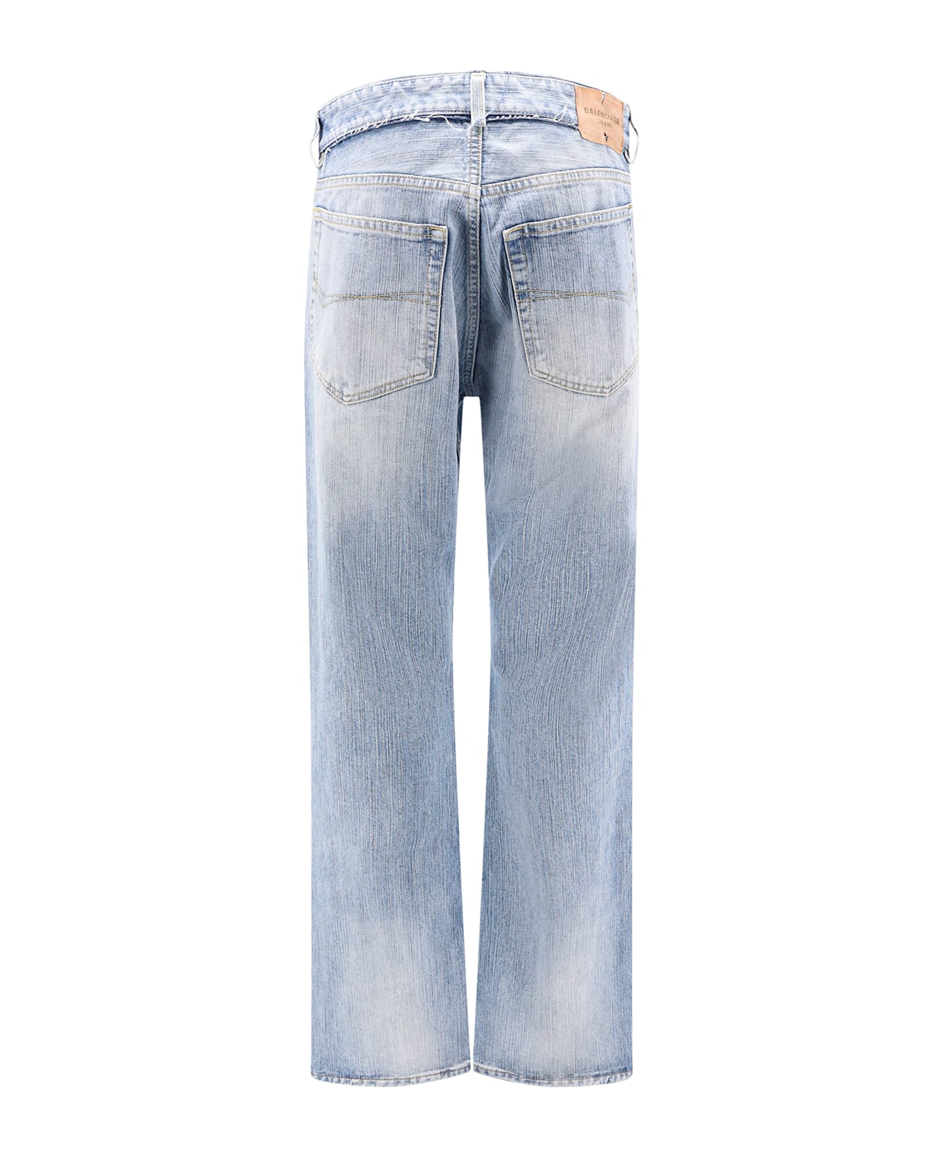 Balenciaga Cotton Denim Jeans - Blue