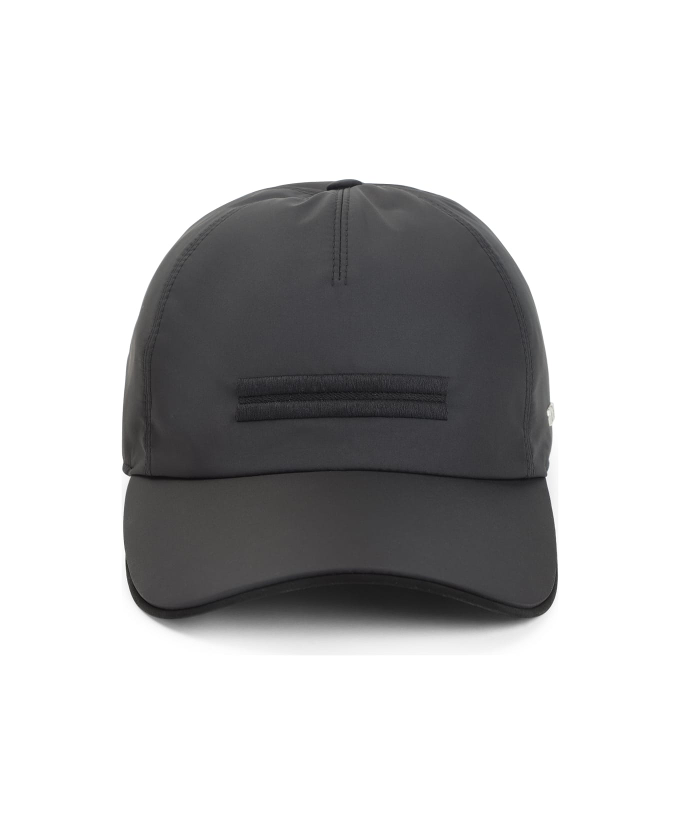 Zegna Nylon Baseball Cap - Nero Unito