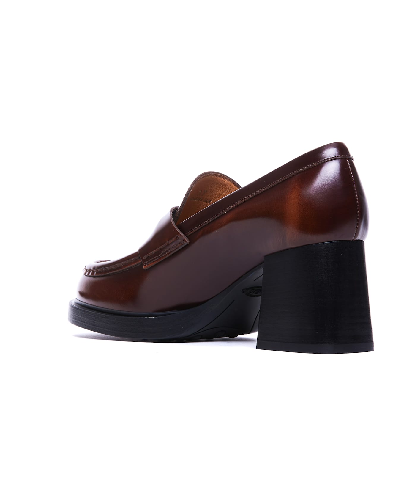 Tod's Loafers With Heel - Brown ハイヒール