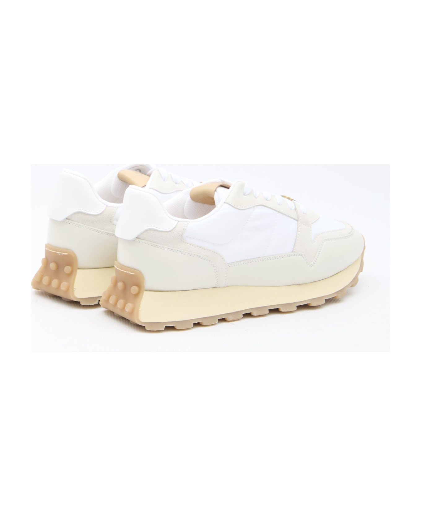 Tod's Panelled Low-top Sneakers - WHITE