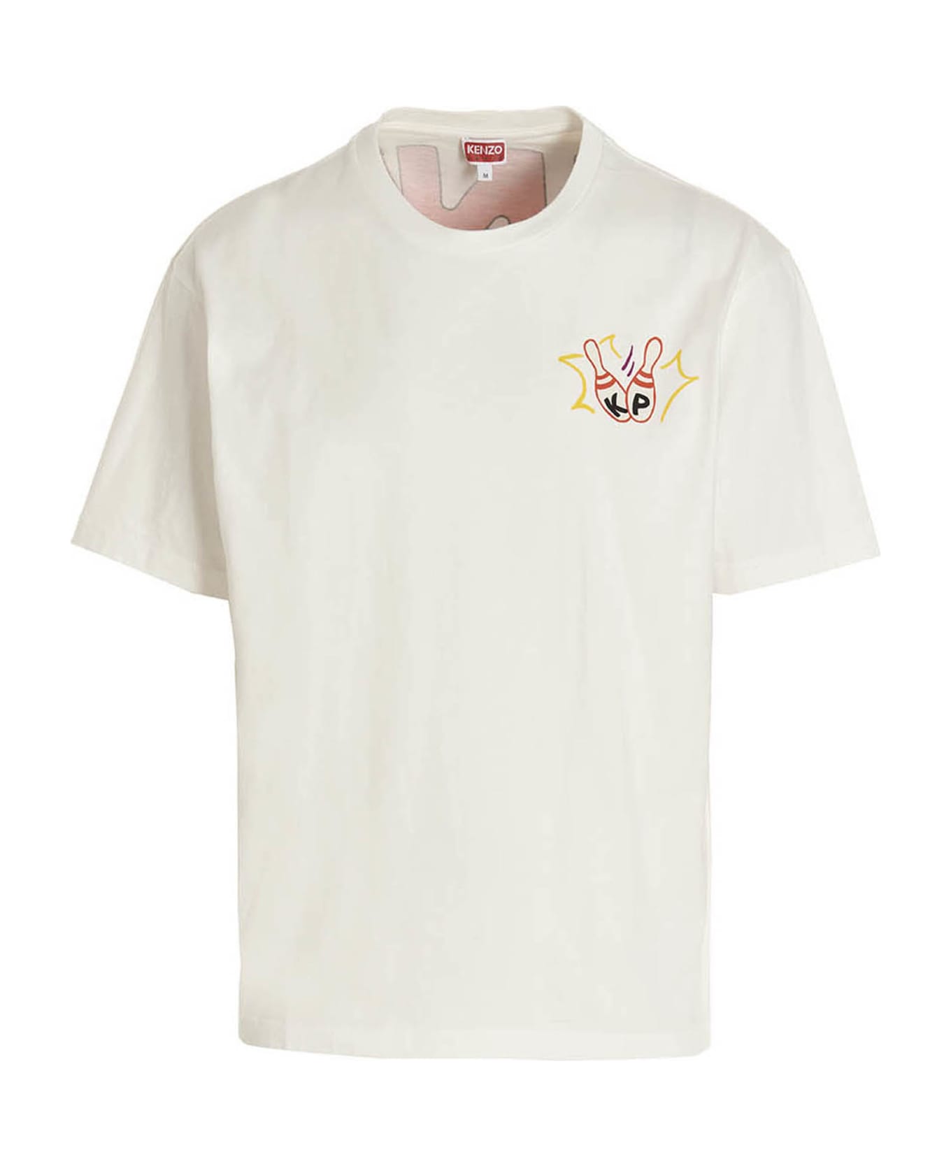 Kenzo Bowling Team T-shirt - WHITE シャツ