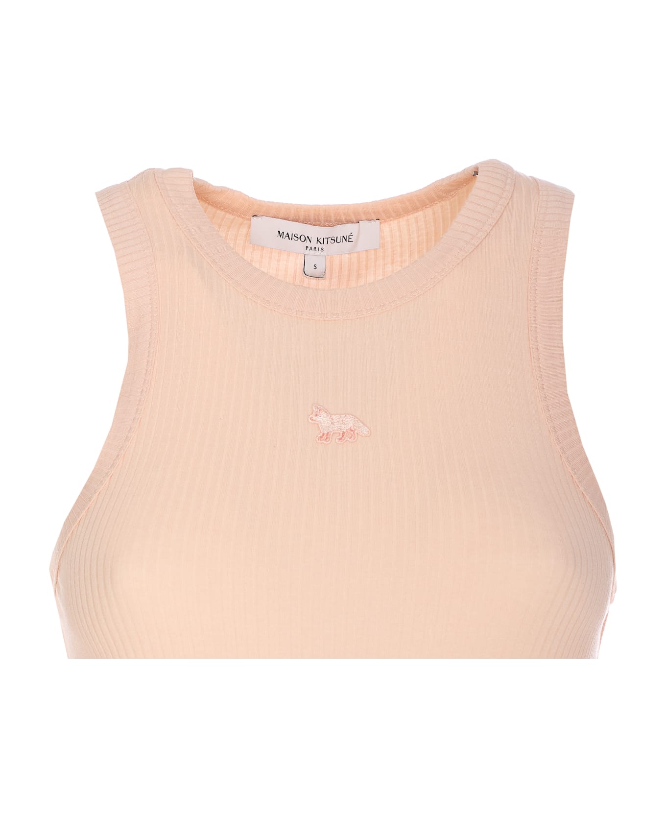 Maison Kitsuné Baby Fox Patch Top - Pink