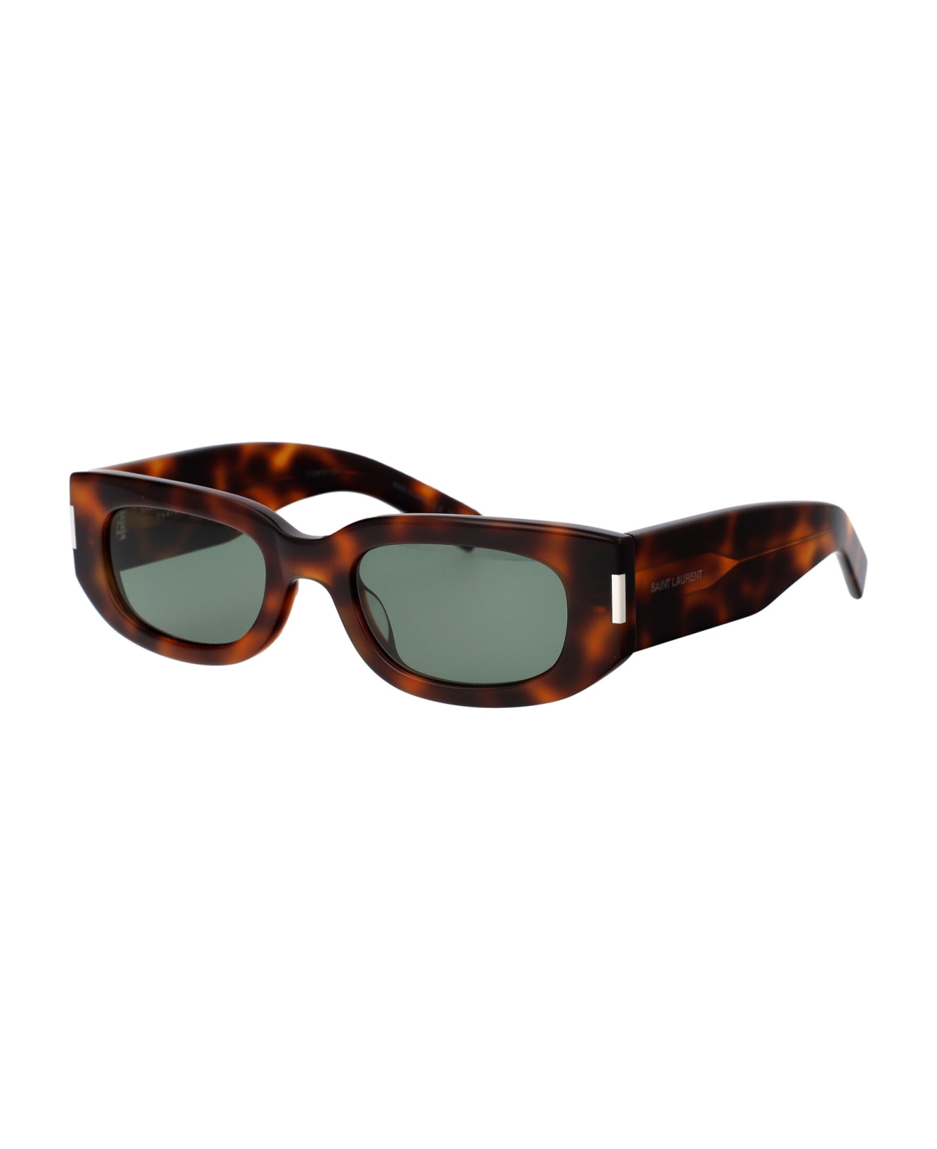 Saint Laurent Eyewear Sl 697 Sunglasses - 002 HAVANA HAVANA GREEN サングラス