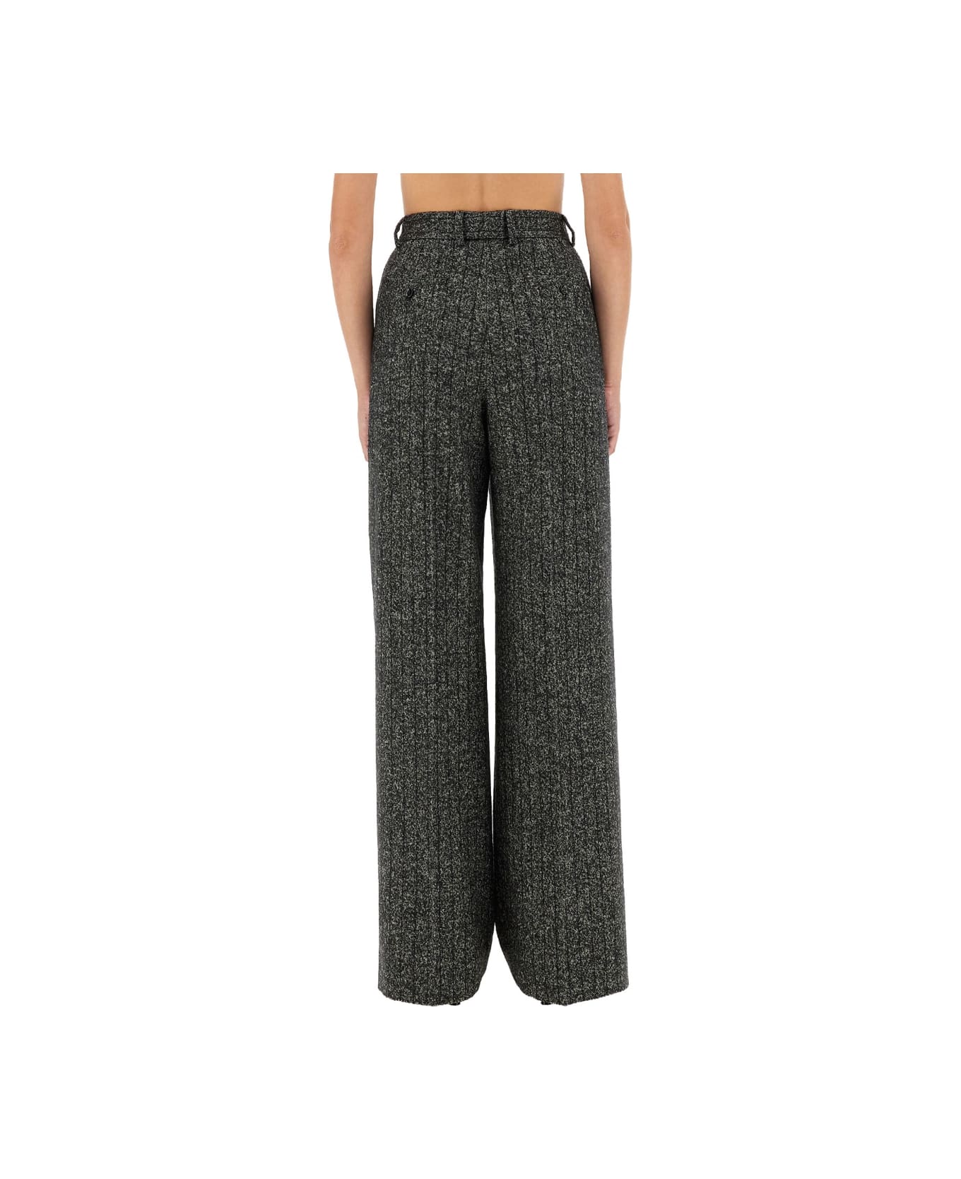 Dolce 
Gabbana Striped Wool Pants - GREY