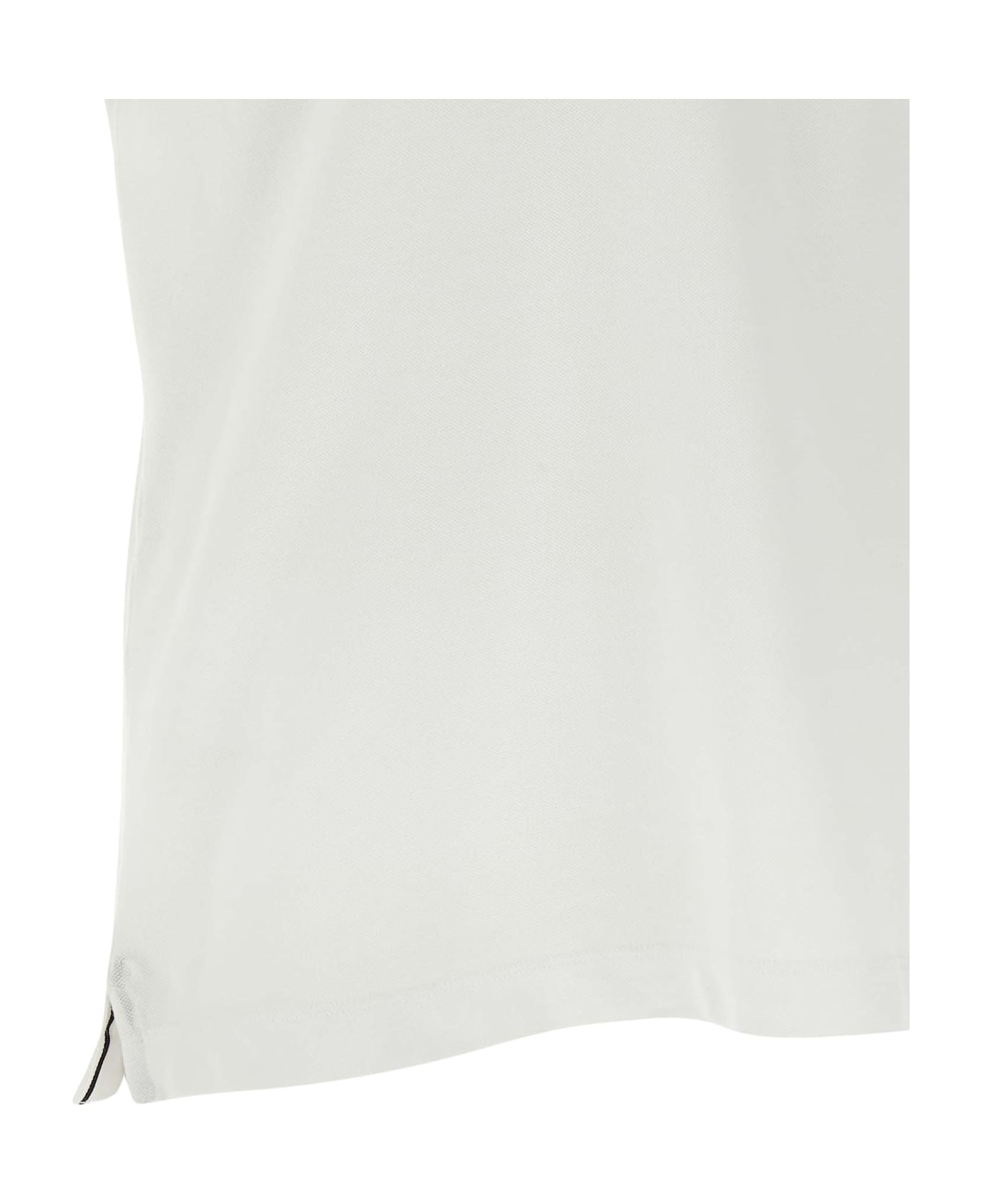 Stone Island Polo Logo Patch - White