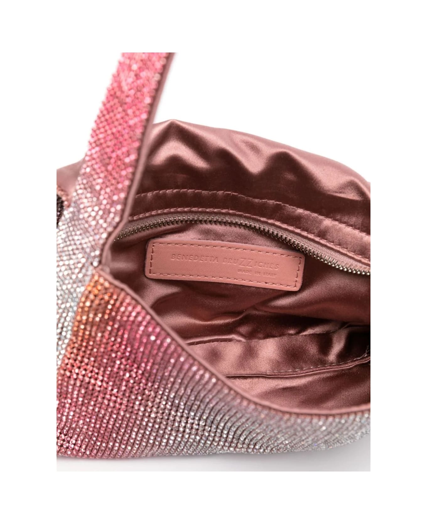 Benedetta Bruzziches Pink Crystal - Vitty La Mignon Bag - Pink