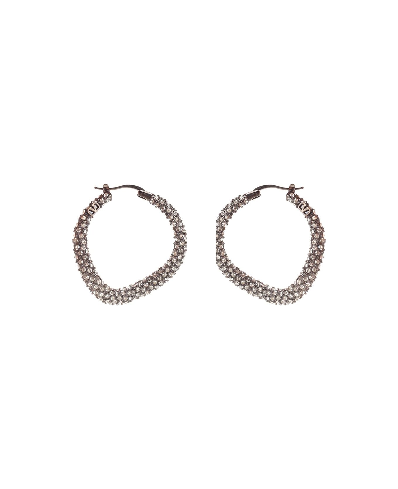 Valentino Garavani "shadowshine" Earrings - Silver