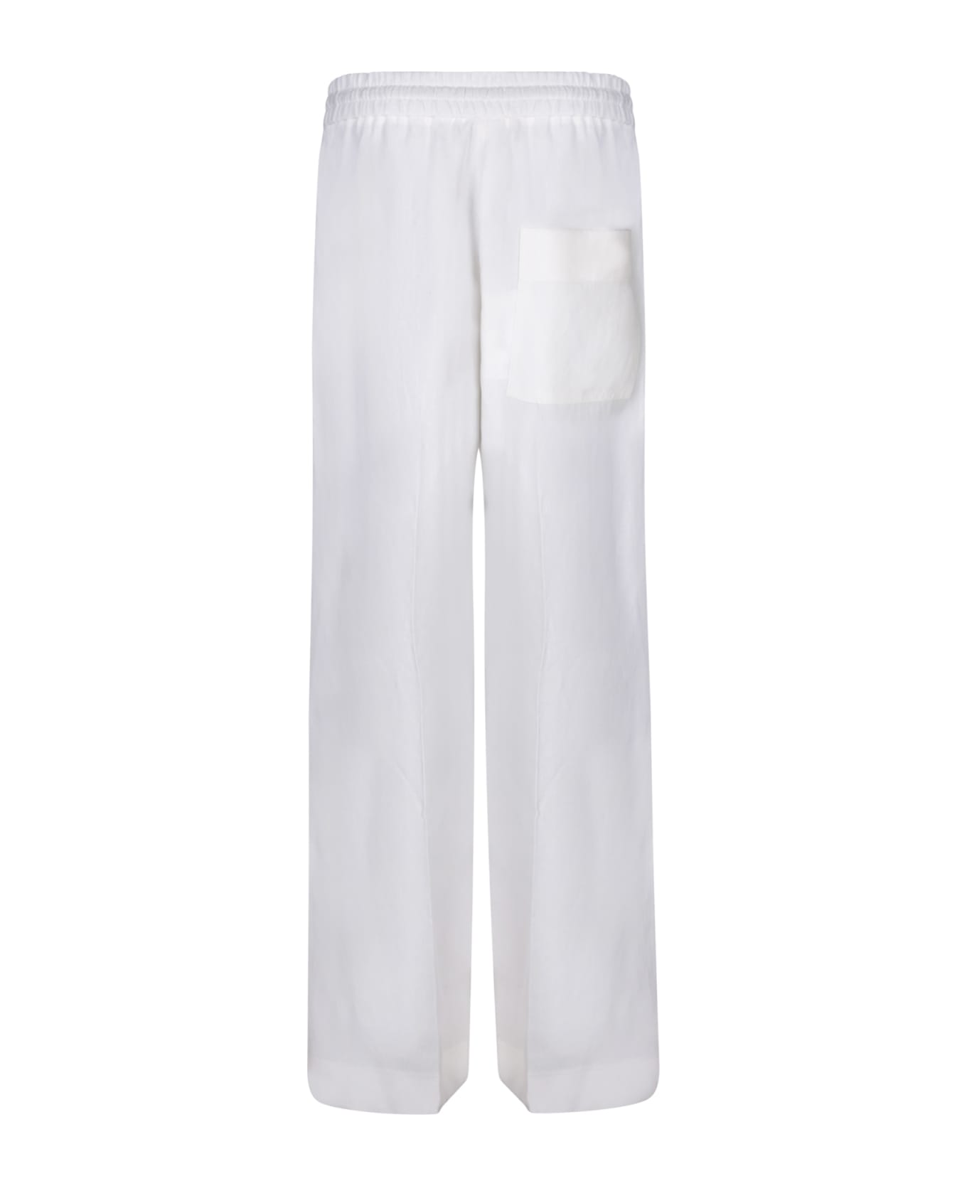 Paul Smith Wide-fit Cream Trousers - White ボトムス