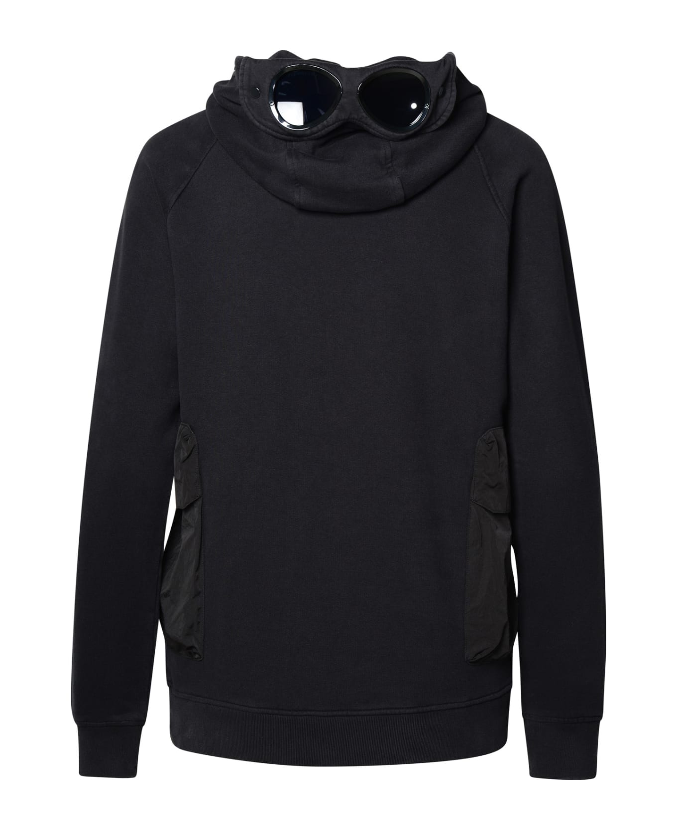C.P. Company Black Cotton Sweatshirt - Black ニットウェア＆スウェットシャツ