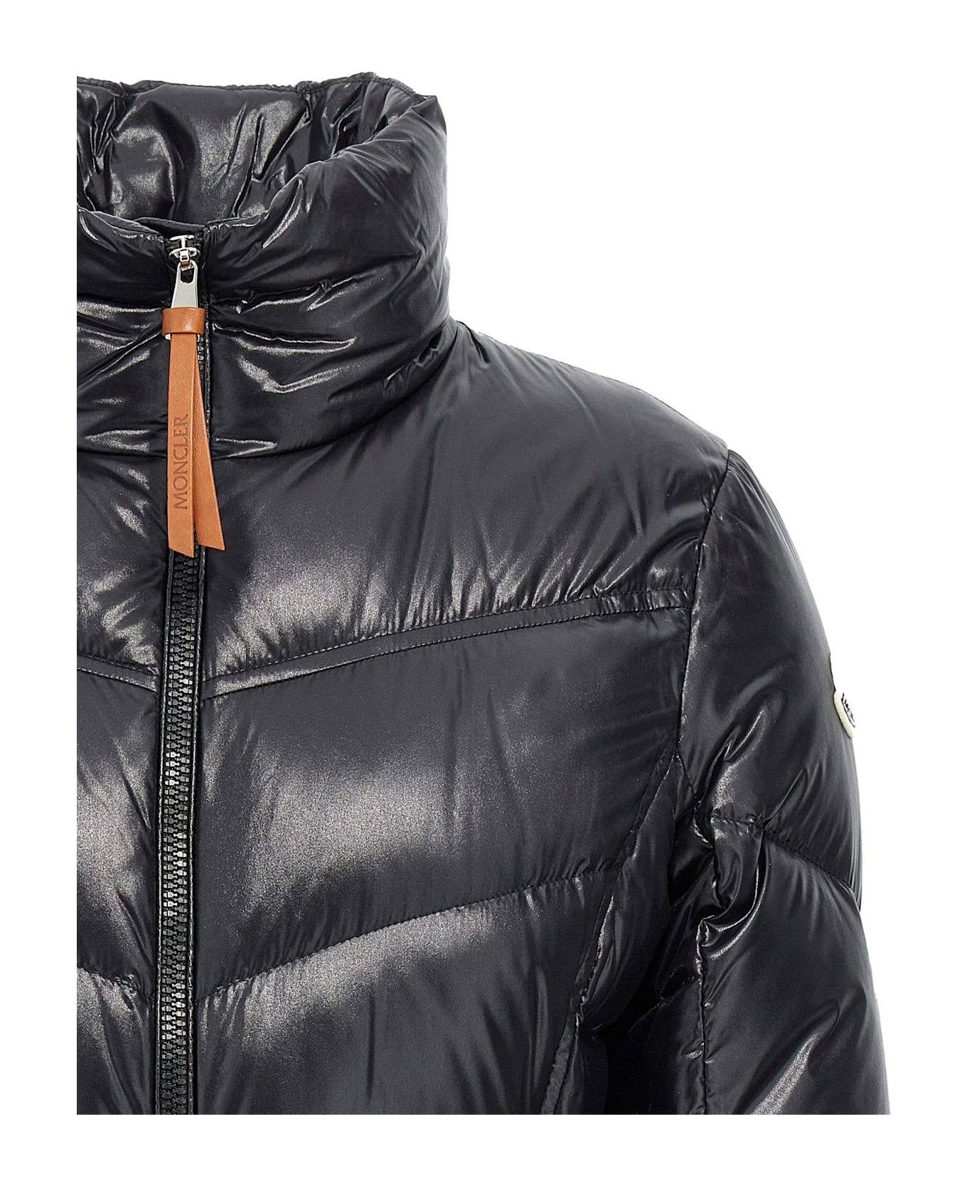 Moncler Logo Patch Down Jacket - 999