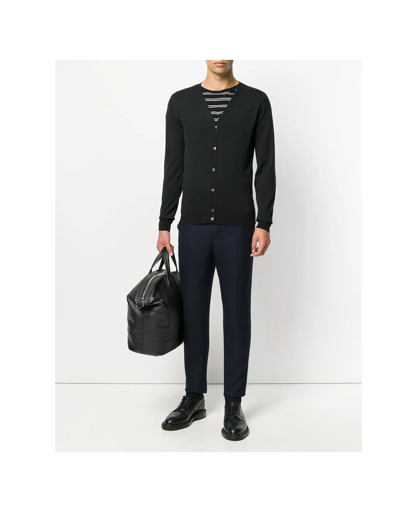 John Smedley Cardigan - Black